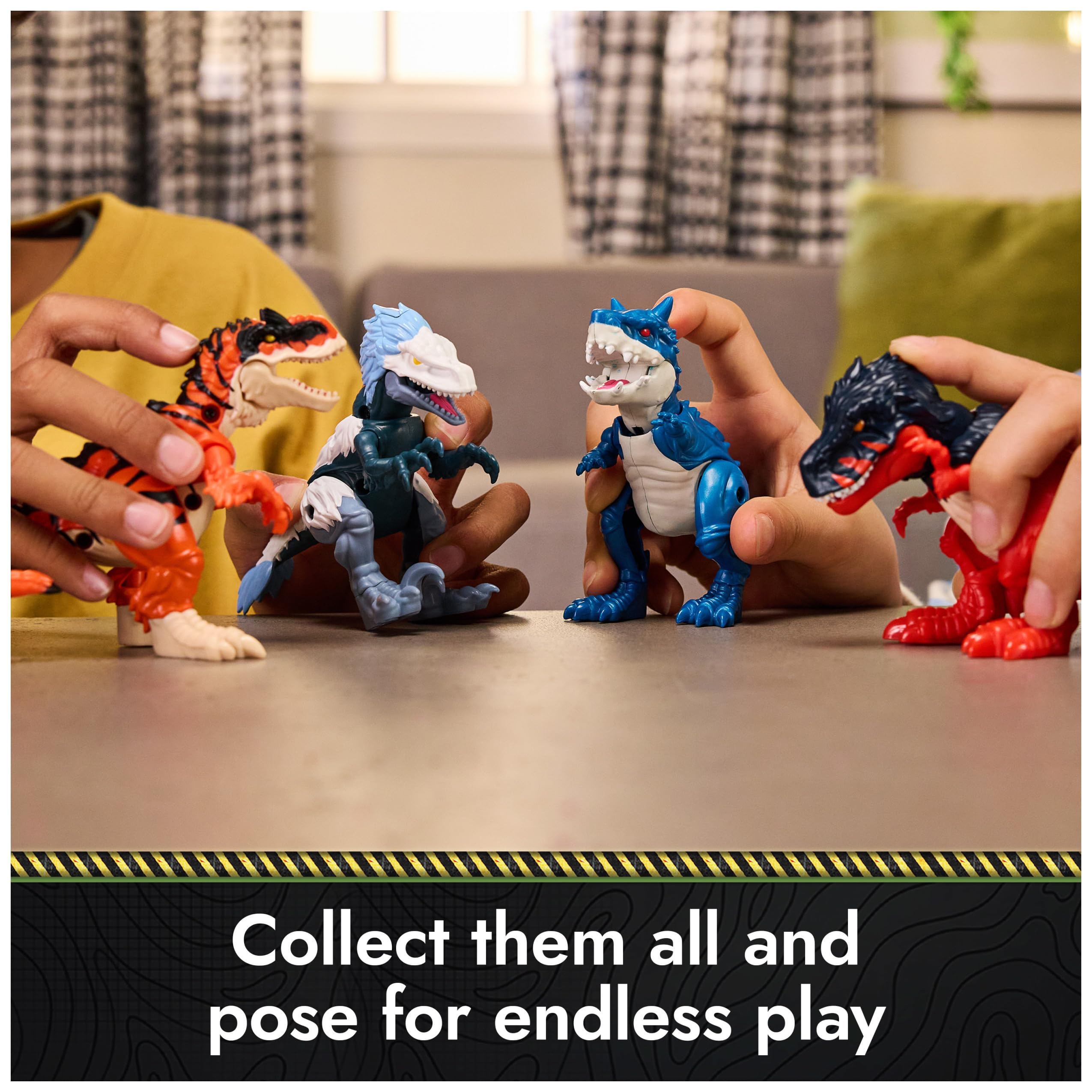 Primal Hatch HybridHatchers BP Dinosaur Action Figure | 3.5 inches | Multicolor 5