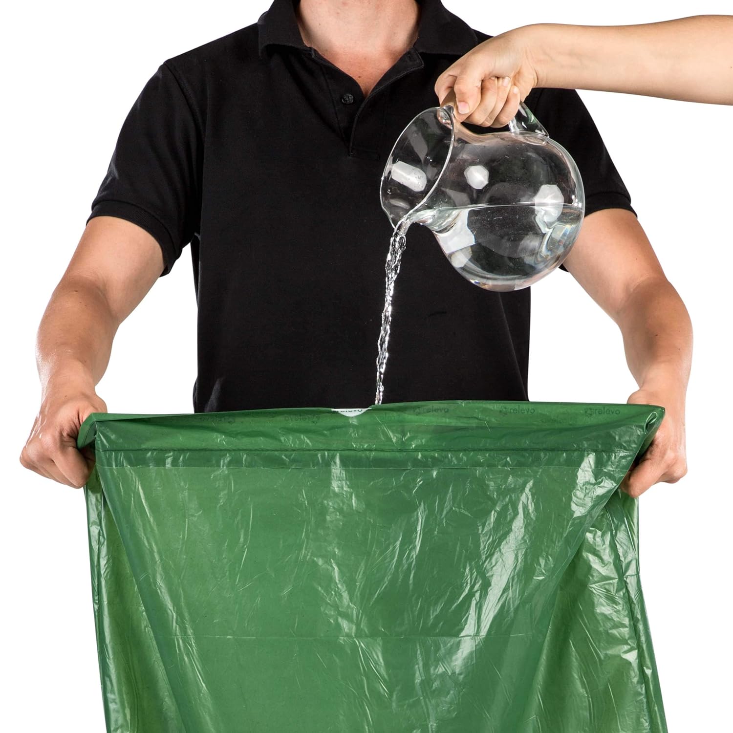 Relevo Heavy Duty 100% Recycled Bin Liners - 50L, 10 Bags 9