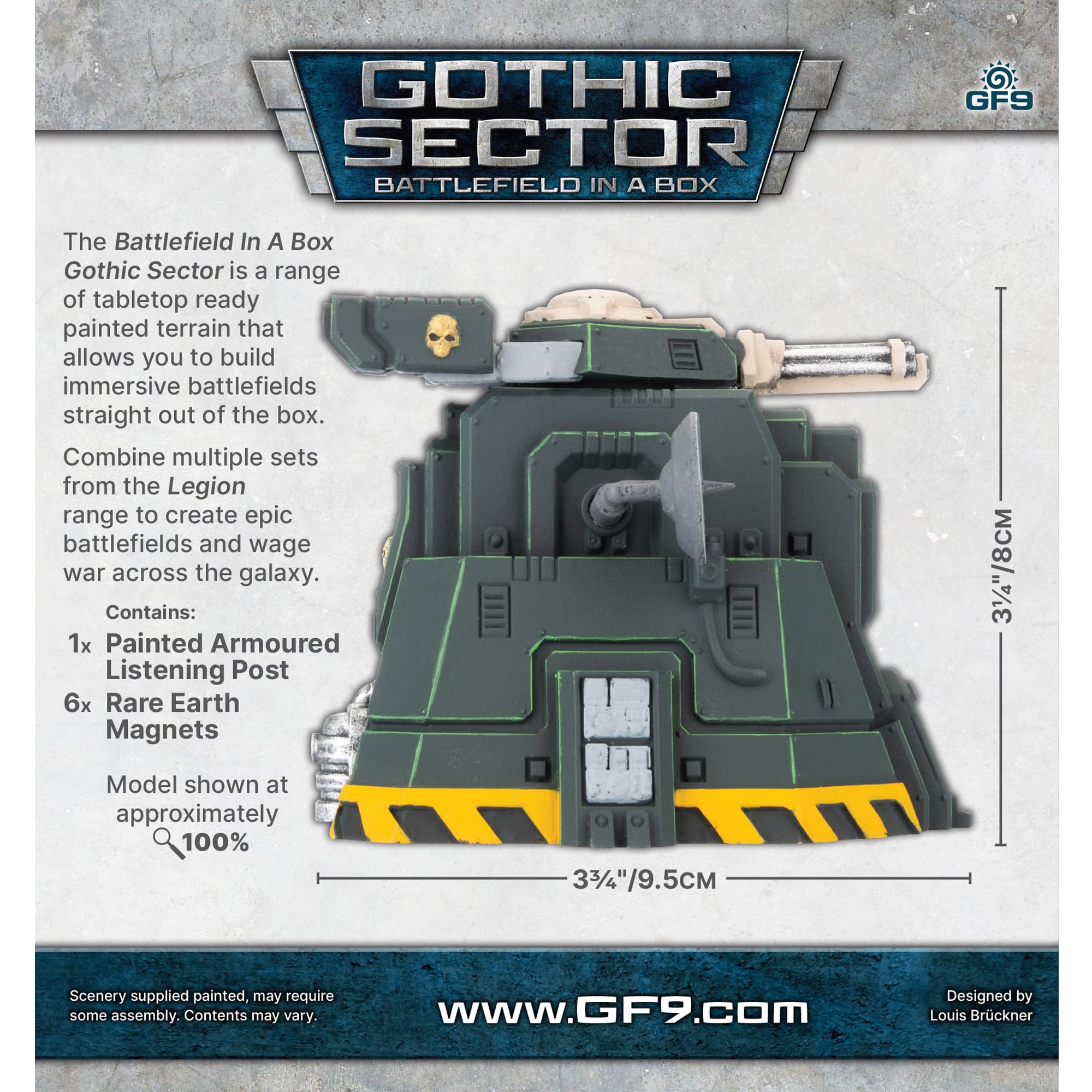 Gale Force Nine Gothic Sector Legion Armoured Listening Post 6
