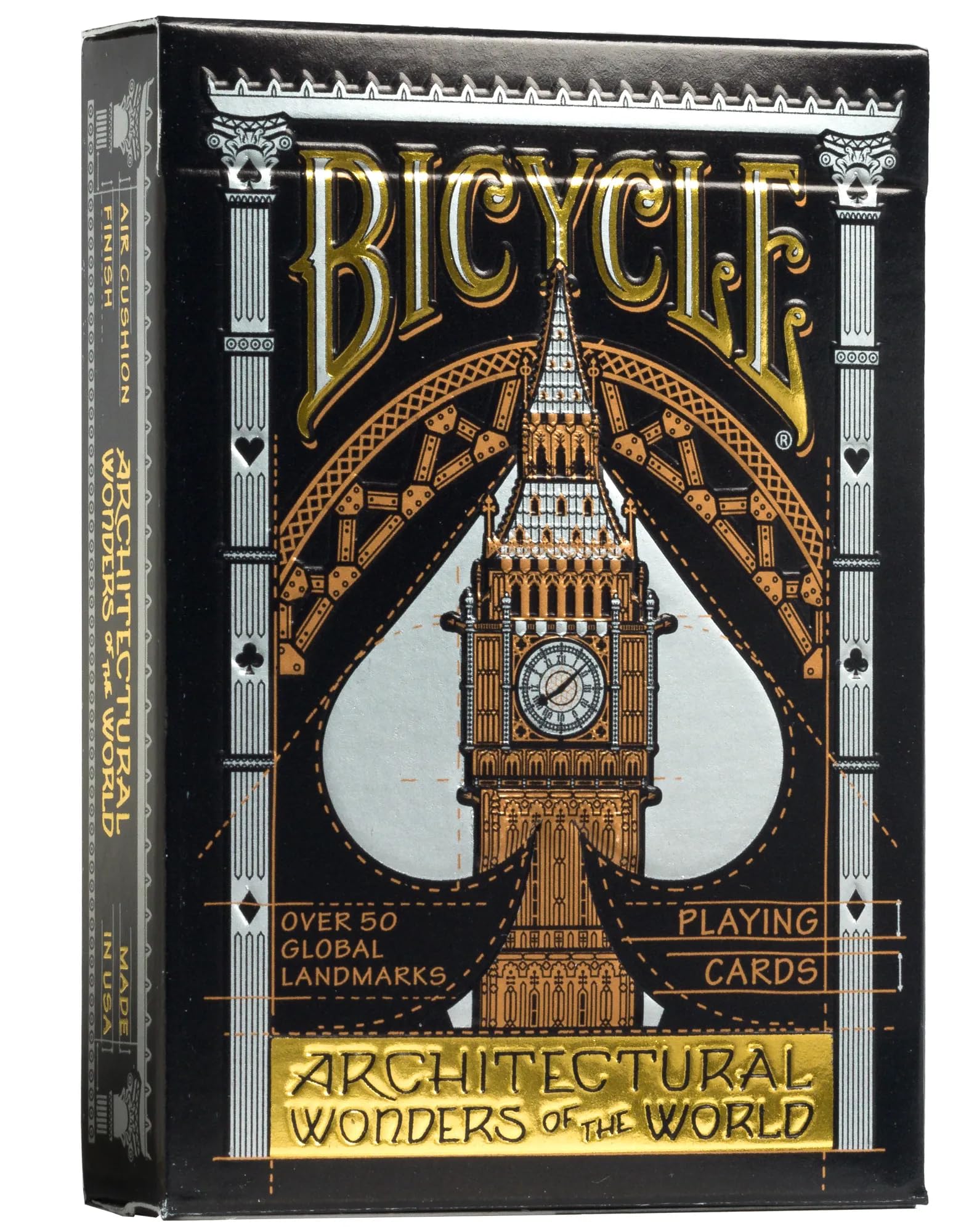 Bicycle Architectural Wonders Of The World Playing Cards - 1 Deck, Air-Cushion Finish 7