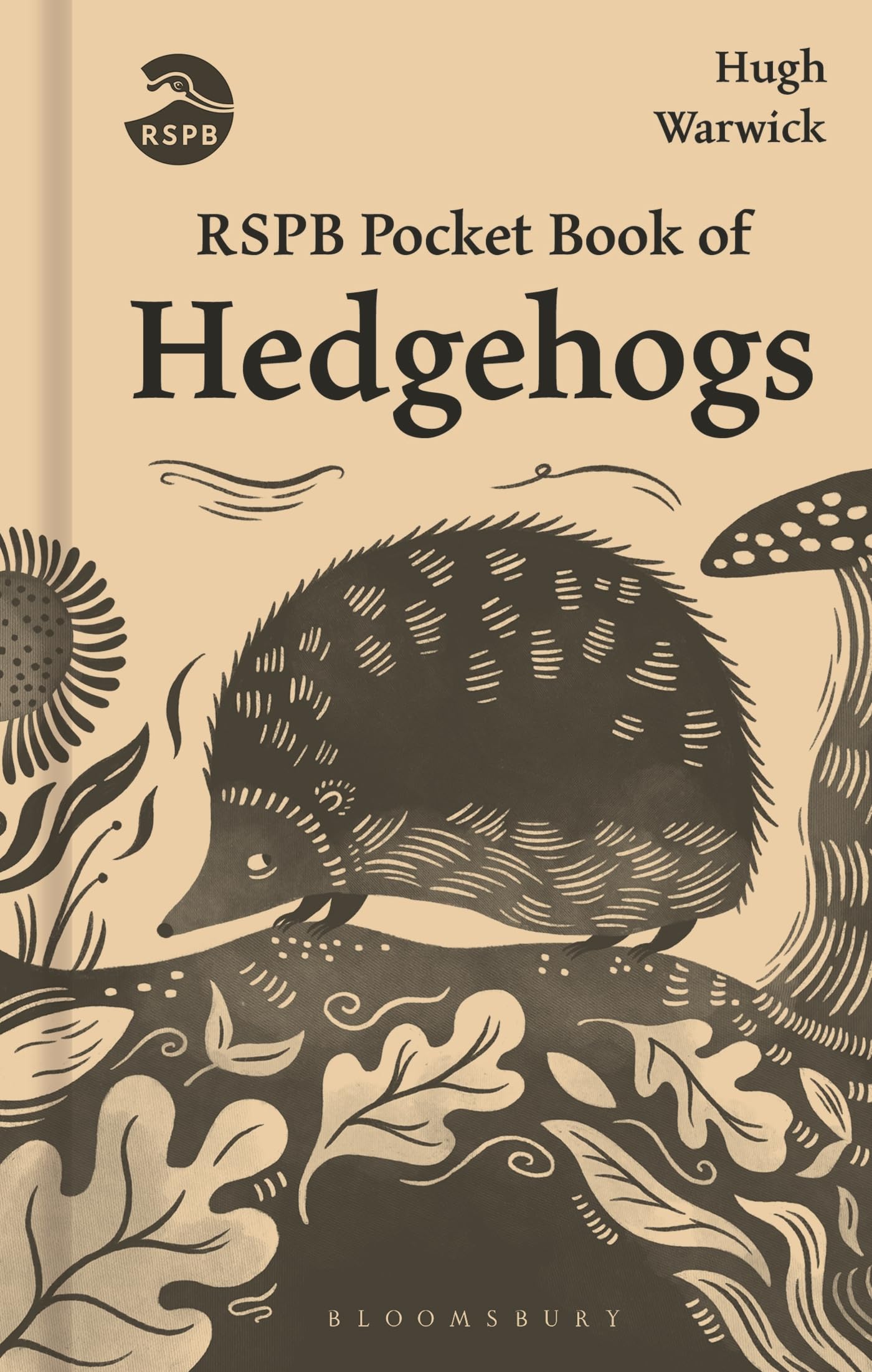 Bloomsbury Wildlife RSPB Pocket Book of Hedgehogs by Hugh Warwick | Hardcover
