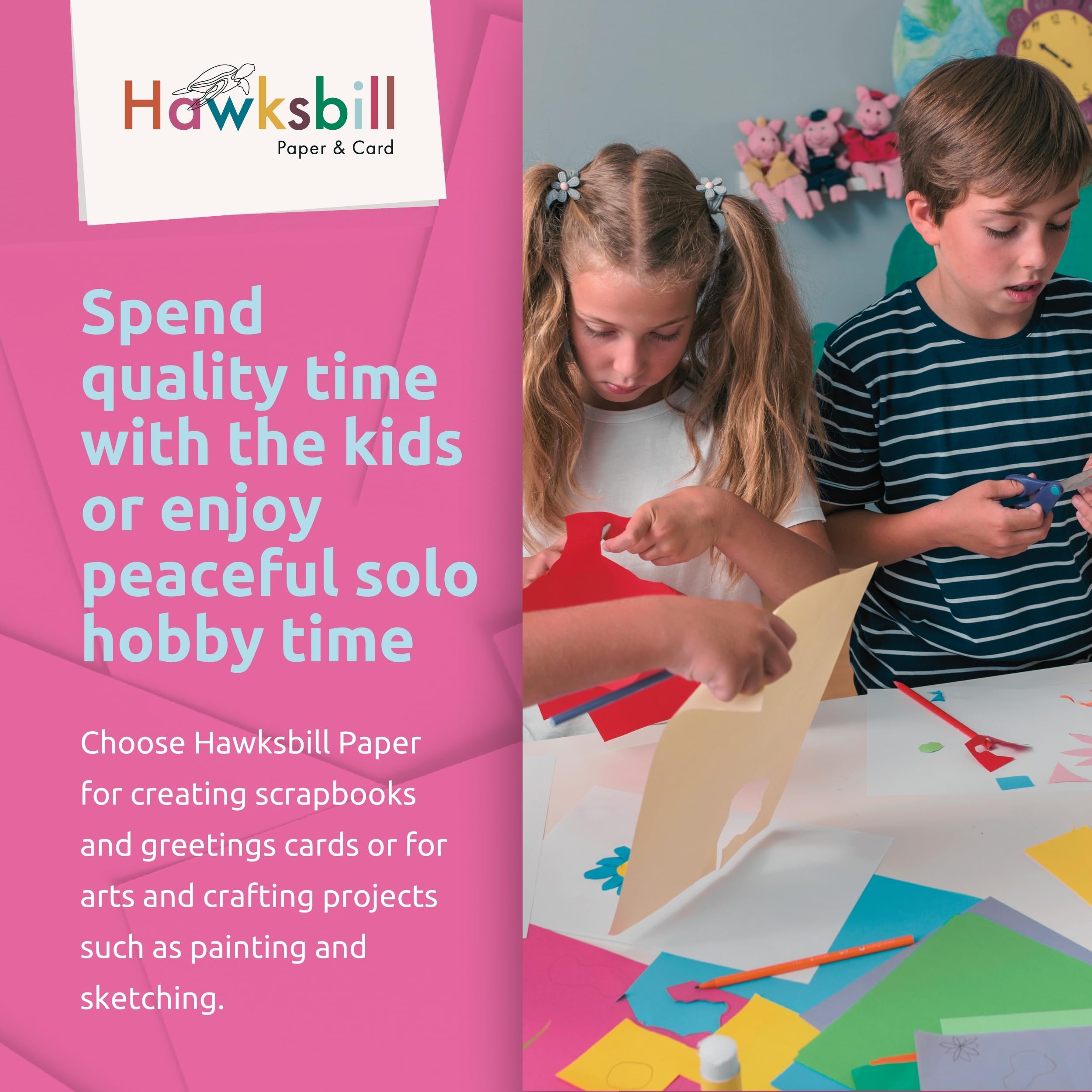 Hawksbill - A3 Black Sketchbook Hardcover Spiral 40 Sheets 150GSM Acid-Free Paper 23