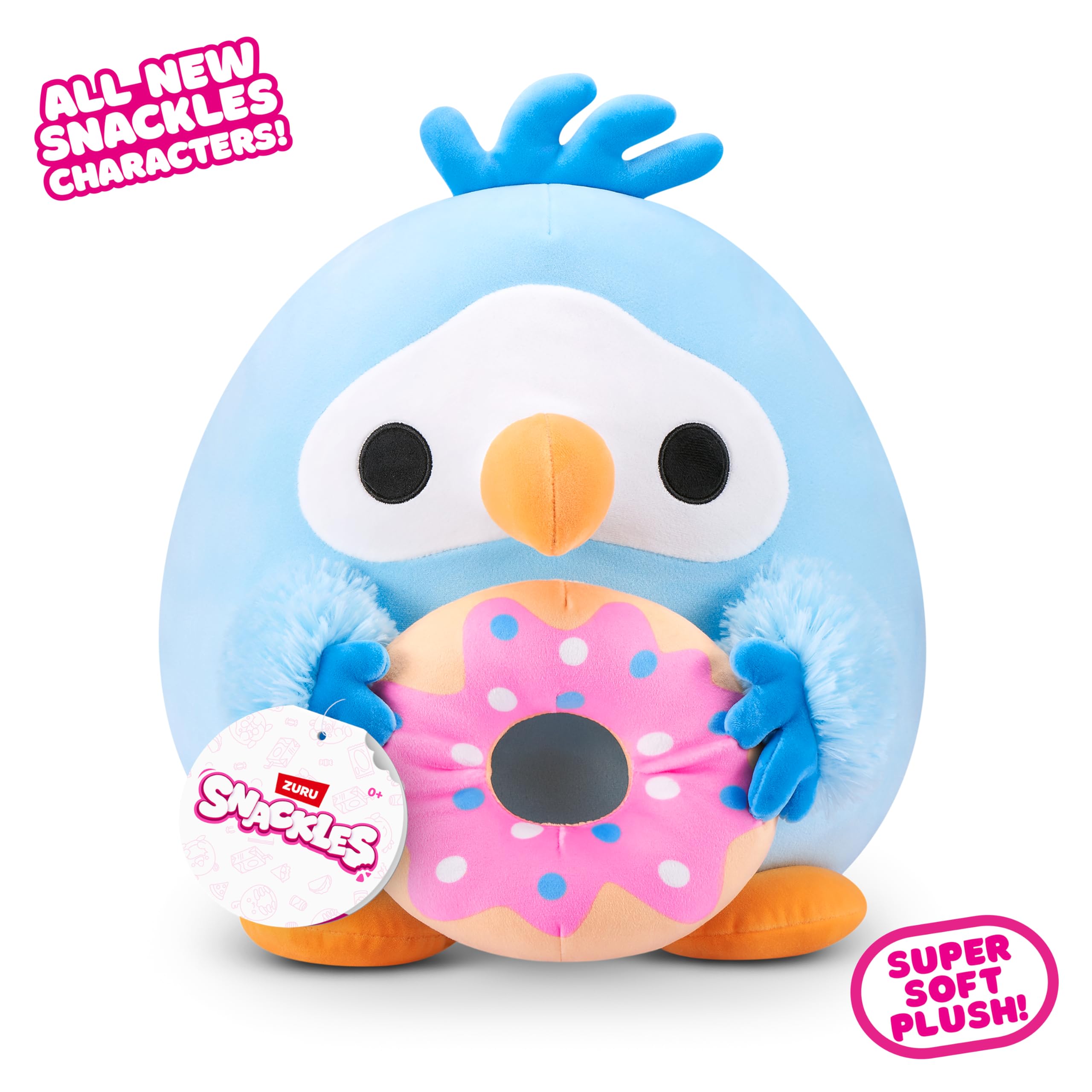 Snackles 8-inch Plush - Daniel Character | Super-Soft Polyester | Collectible Series 1 3