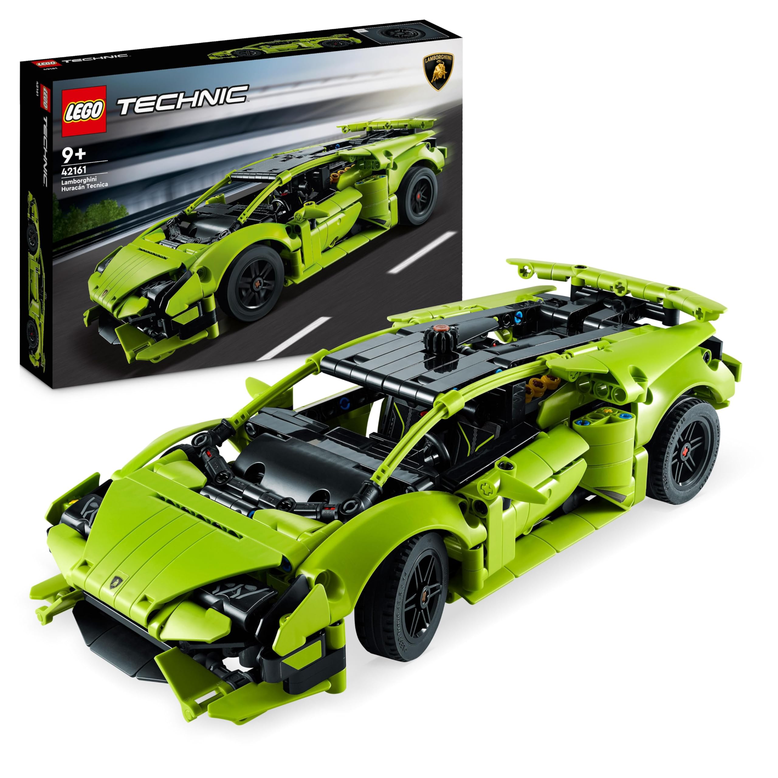 LEGO Technic Lamborghini Huracán Tecnica Toy Car Model Kit 42161 | Ages 9+