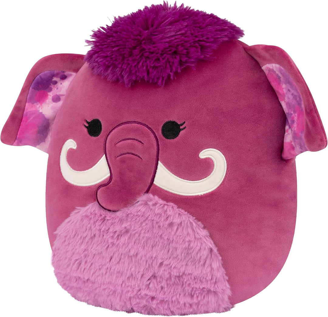 Squishmallows Magdalena the Magenta Woolly Mammoth 12" Plush Toy - Ultra-Soft Collectible for Ages 3+