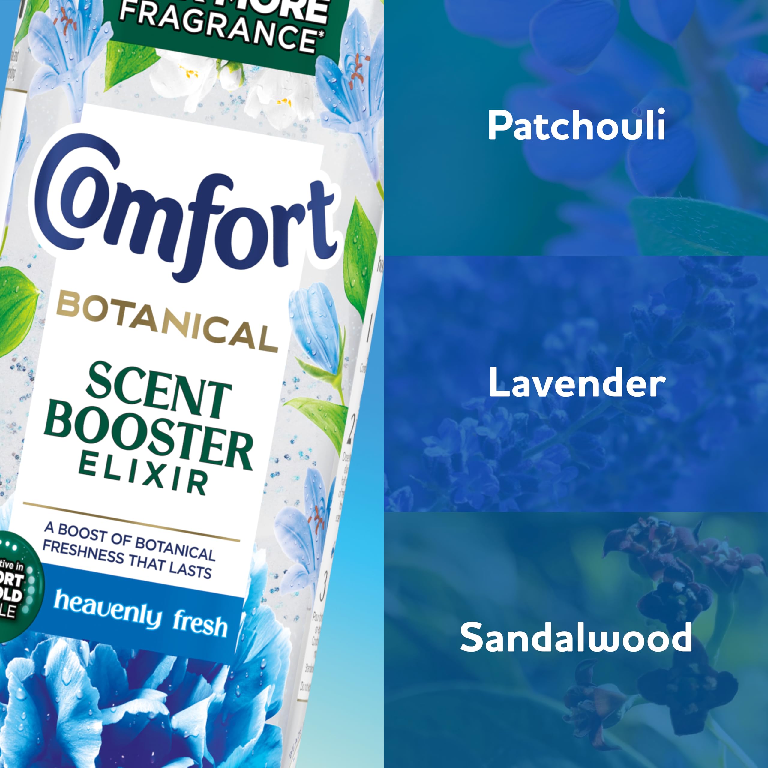 Comfort - Botanical Heavenly Fresh Scent Booster Elixir (Liquid Fabric Care) 12