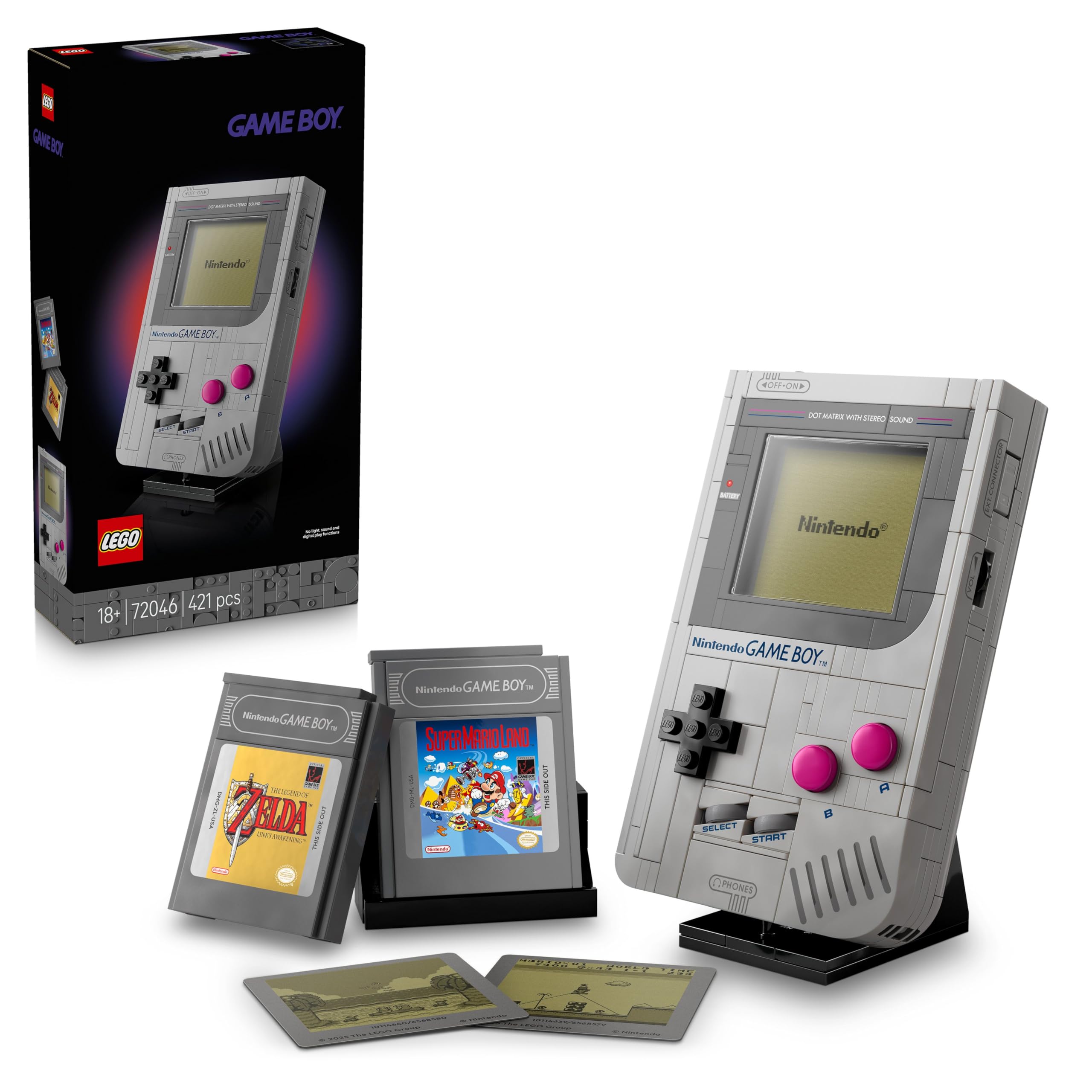 LEGO Super Mario Game Boy Building Set 72046 - Nintendo Display Model for Adults 1