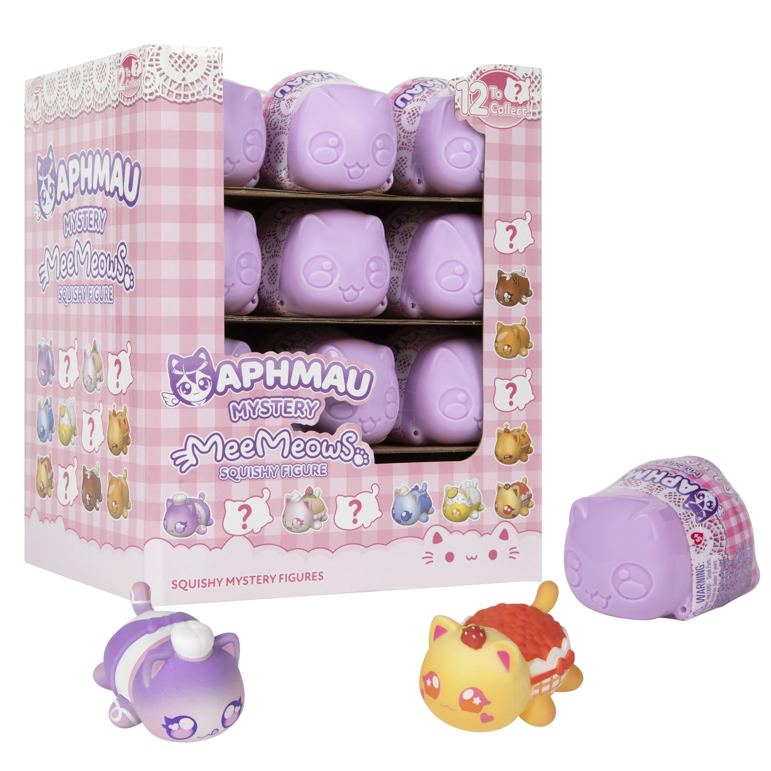 Aphmau MeeMeows Bakery Series Squishy Mystery Figure - Collectible Cat Blind Box Toy 3