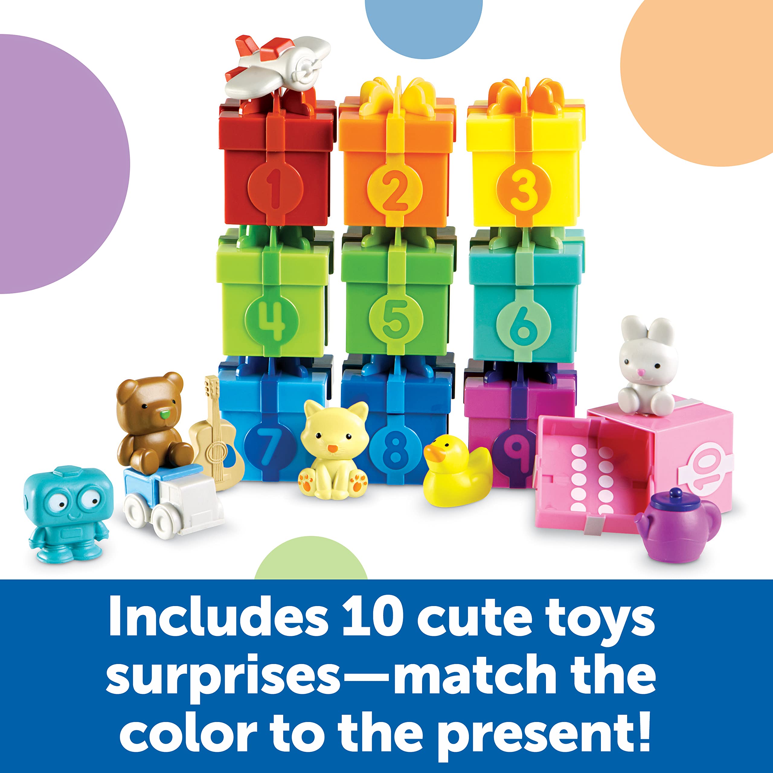 Learning Resources Counting Surprise Party - Educational Toy Playset for Ages 3+ 11