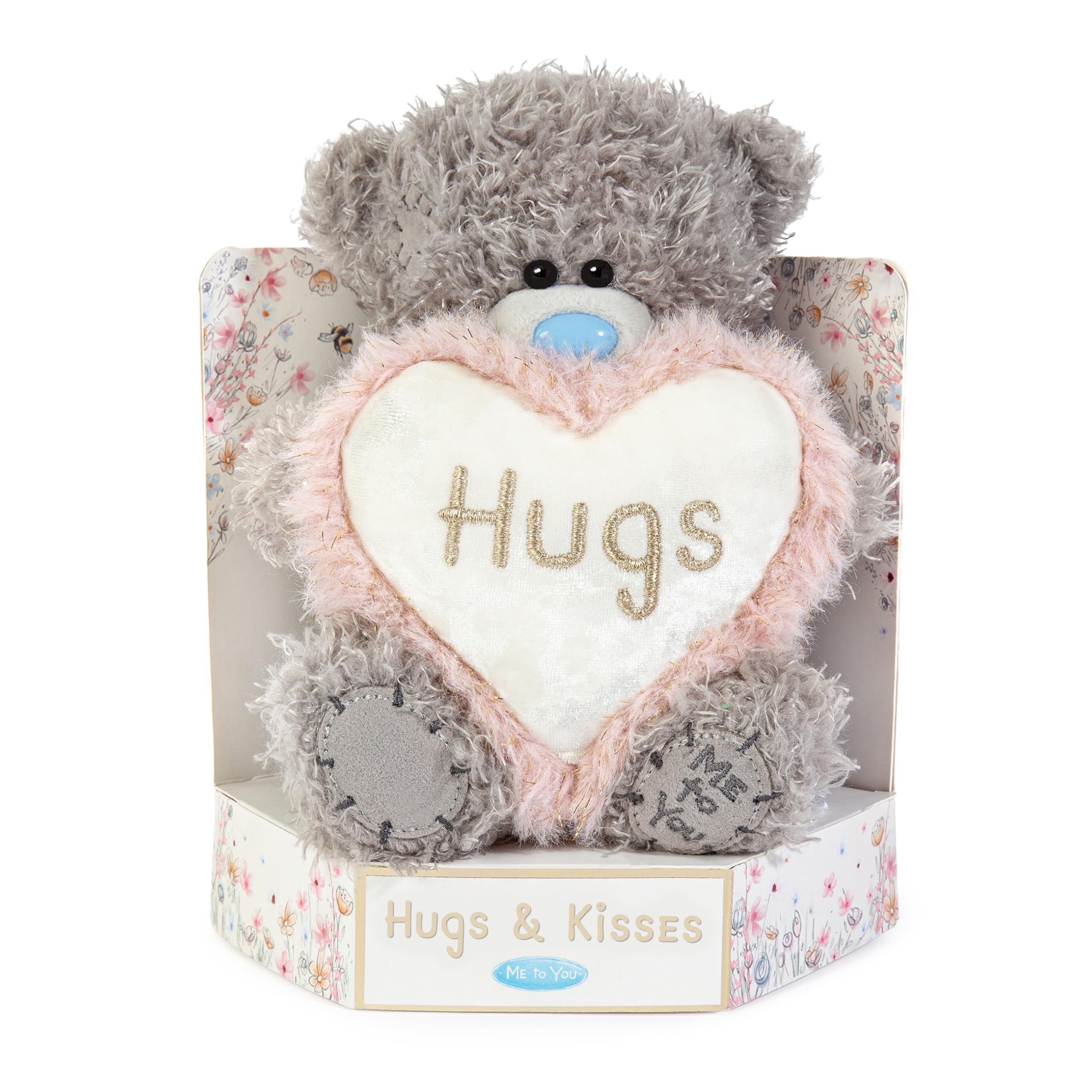 Me To You Bear Tatty Teddy Plush 15cm High Hugs Bear on Luxury Gift Plinth