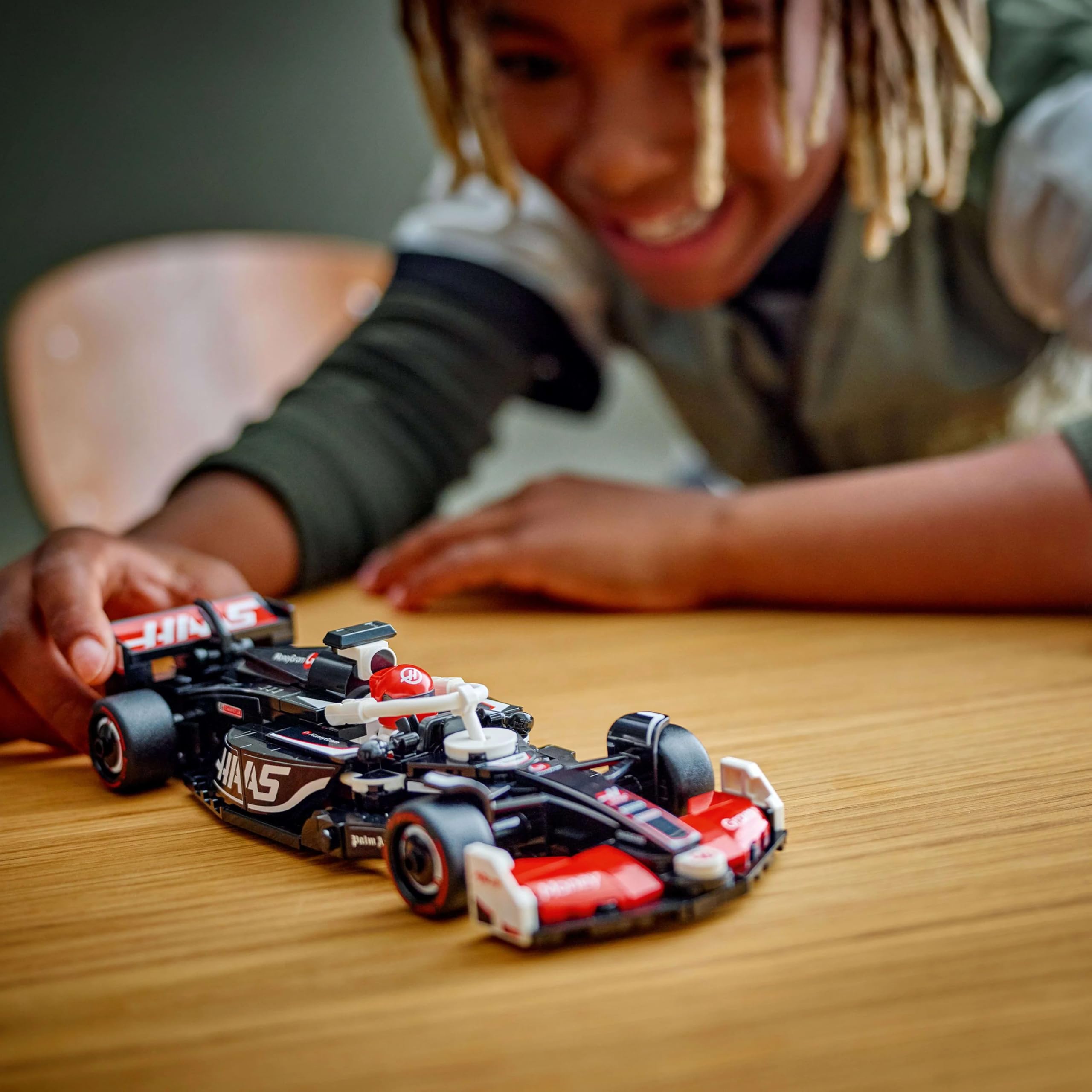 LEGO Speed Champions MoneyGram Haas F1 Team VF-24 Race Car Toy with Driver Minifigure - Building Set for 10+ 5