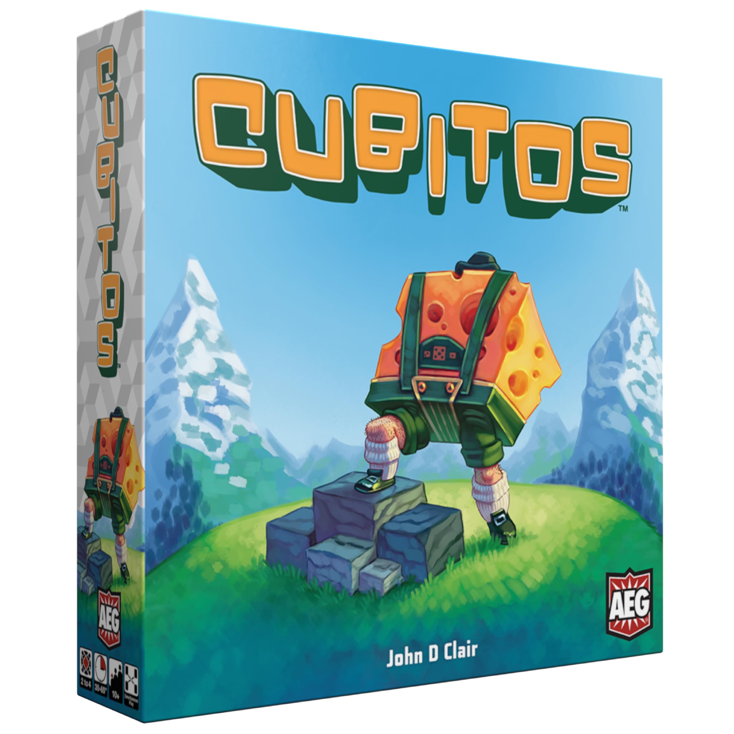 AEG Cubitos Board Game | Ages 14+ | 2 to 4 Players | Multicolor 1