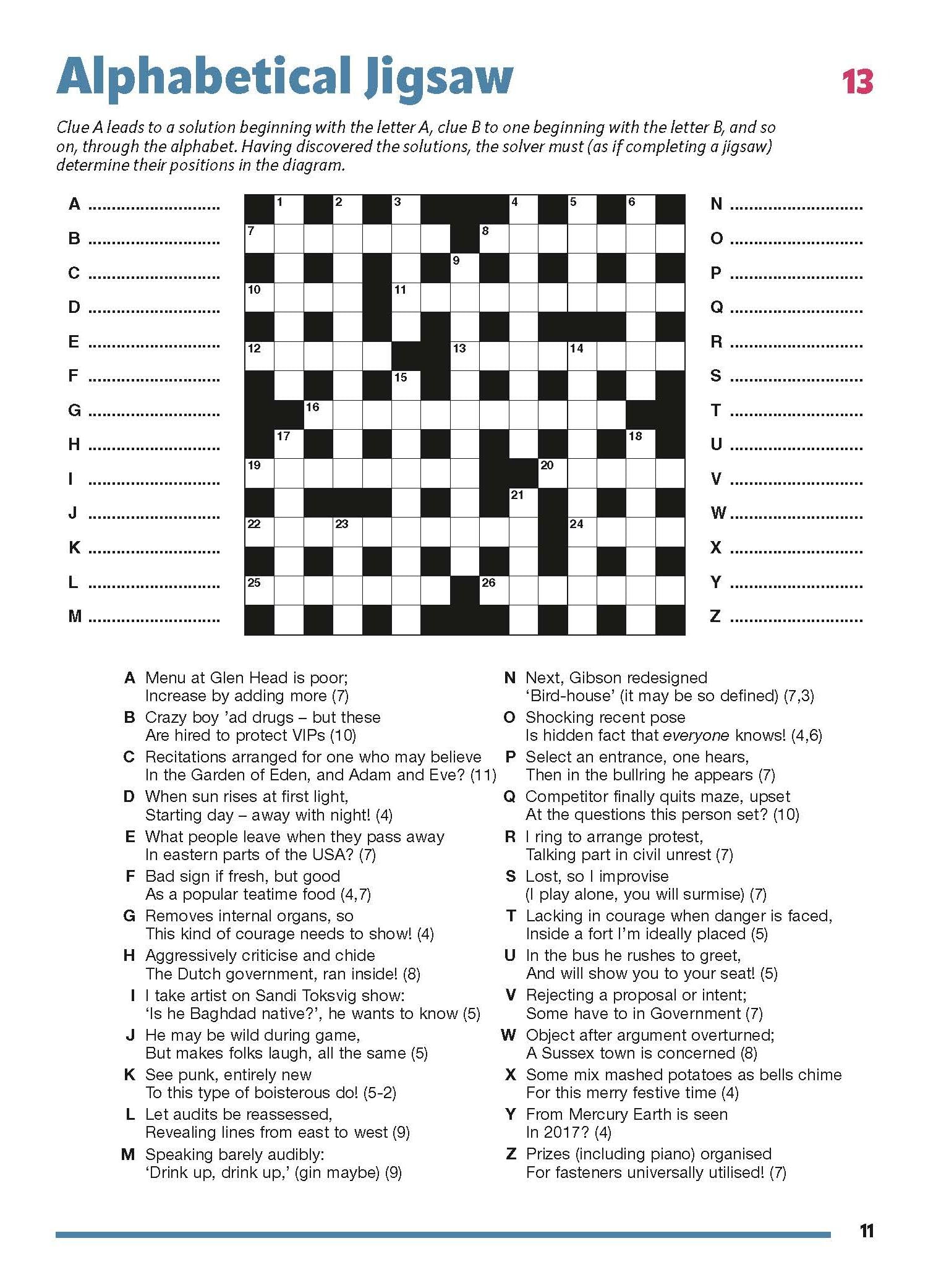 Puzzler Annual 2027 Crosswords Collection - 100 Pages 4