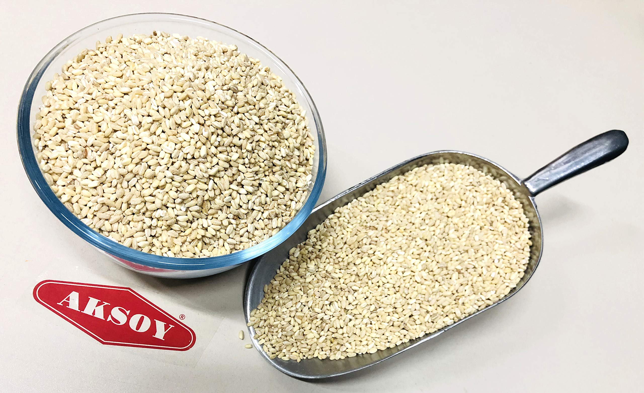AKSOY Wholefoods Pearl Barley - 1.25KG Bag | High Fiber Grain for Soups & Salads