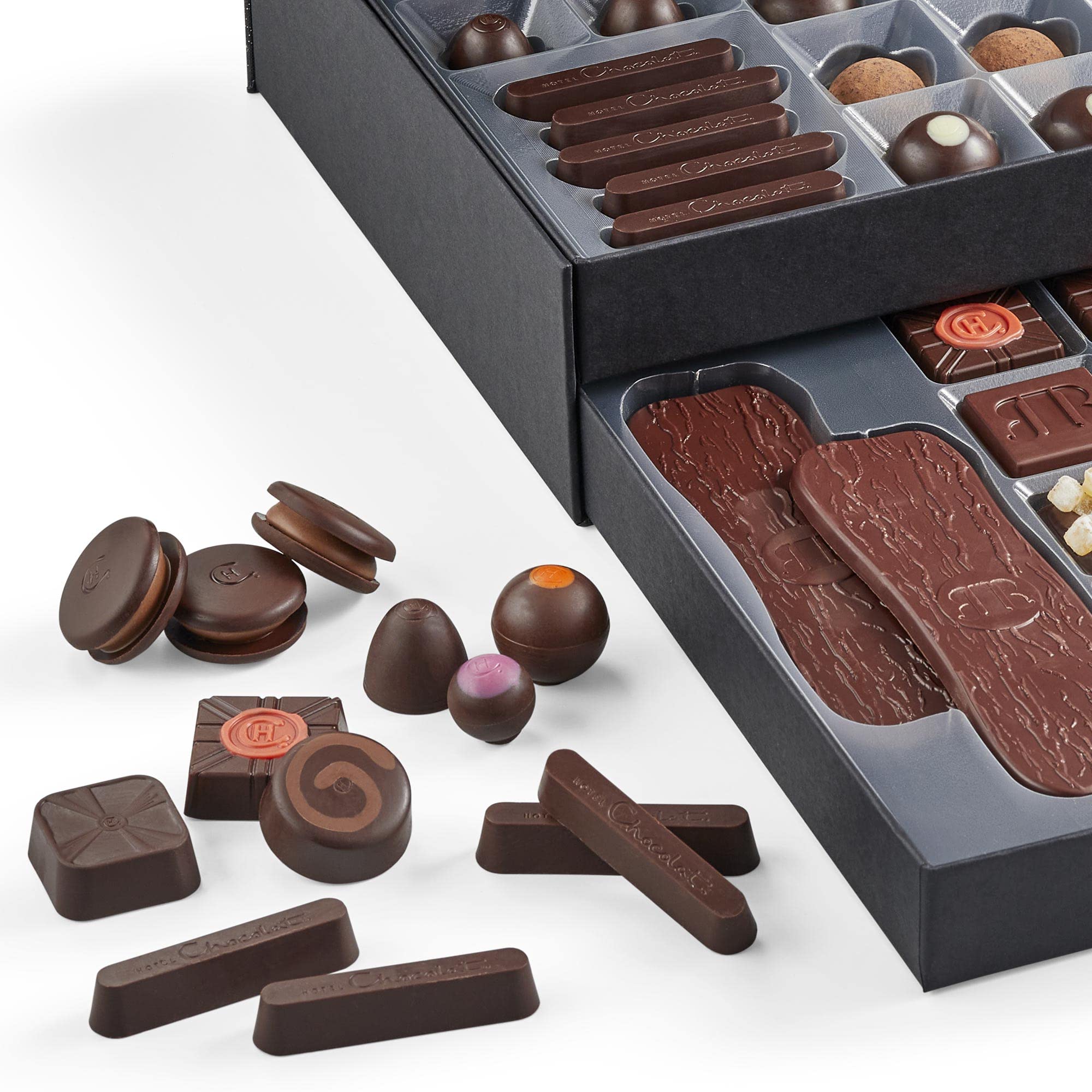 Hotel Chocolat Dark Cabinet - 59 of Our Finest Dark Chocolates, 540g 10