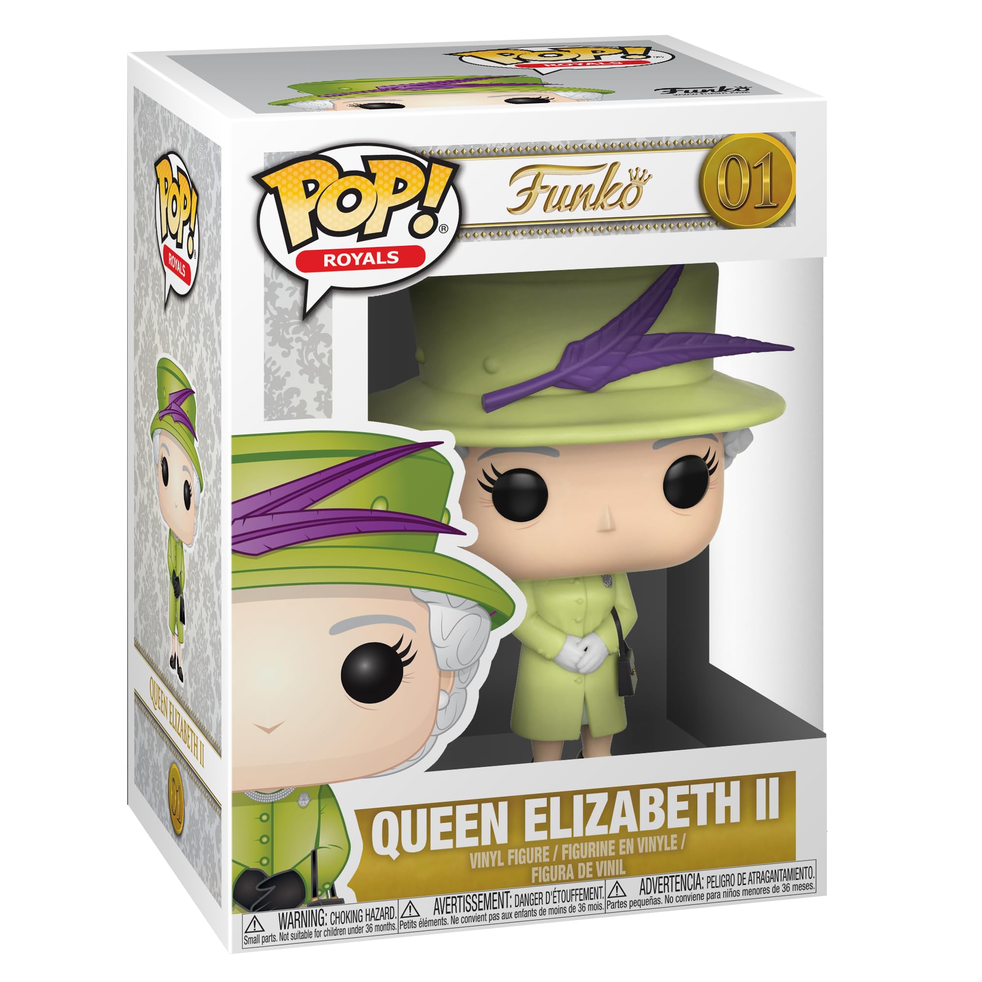 Funko Pop! Royals - Queen Elizabeth II Vinyl Figure 35723