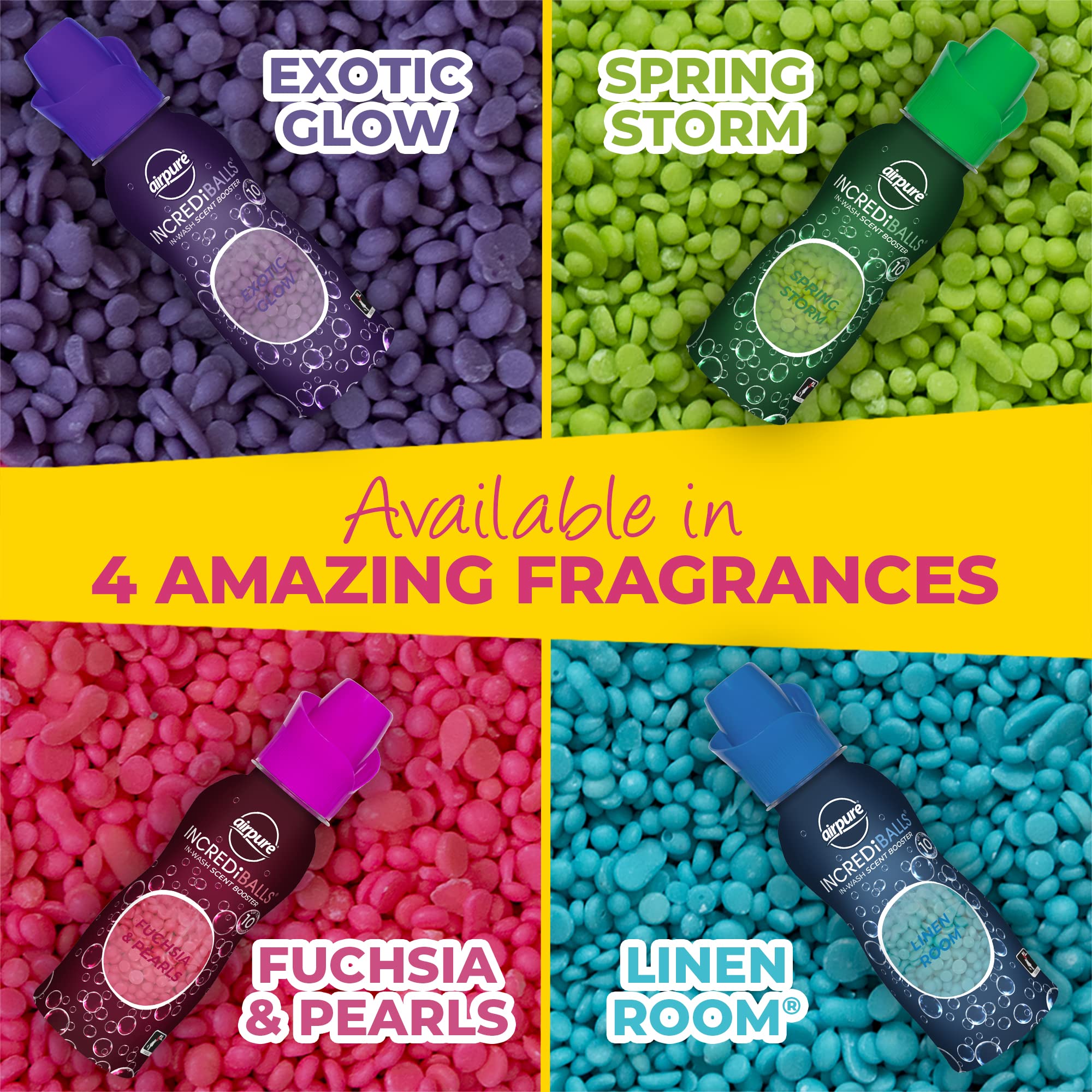 Airpure - INCREDiBALLS In-Wash Scent Booster (AP-IB-319), 10 Washes, Fresh Fragrance for Laundry 6