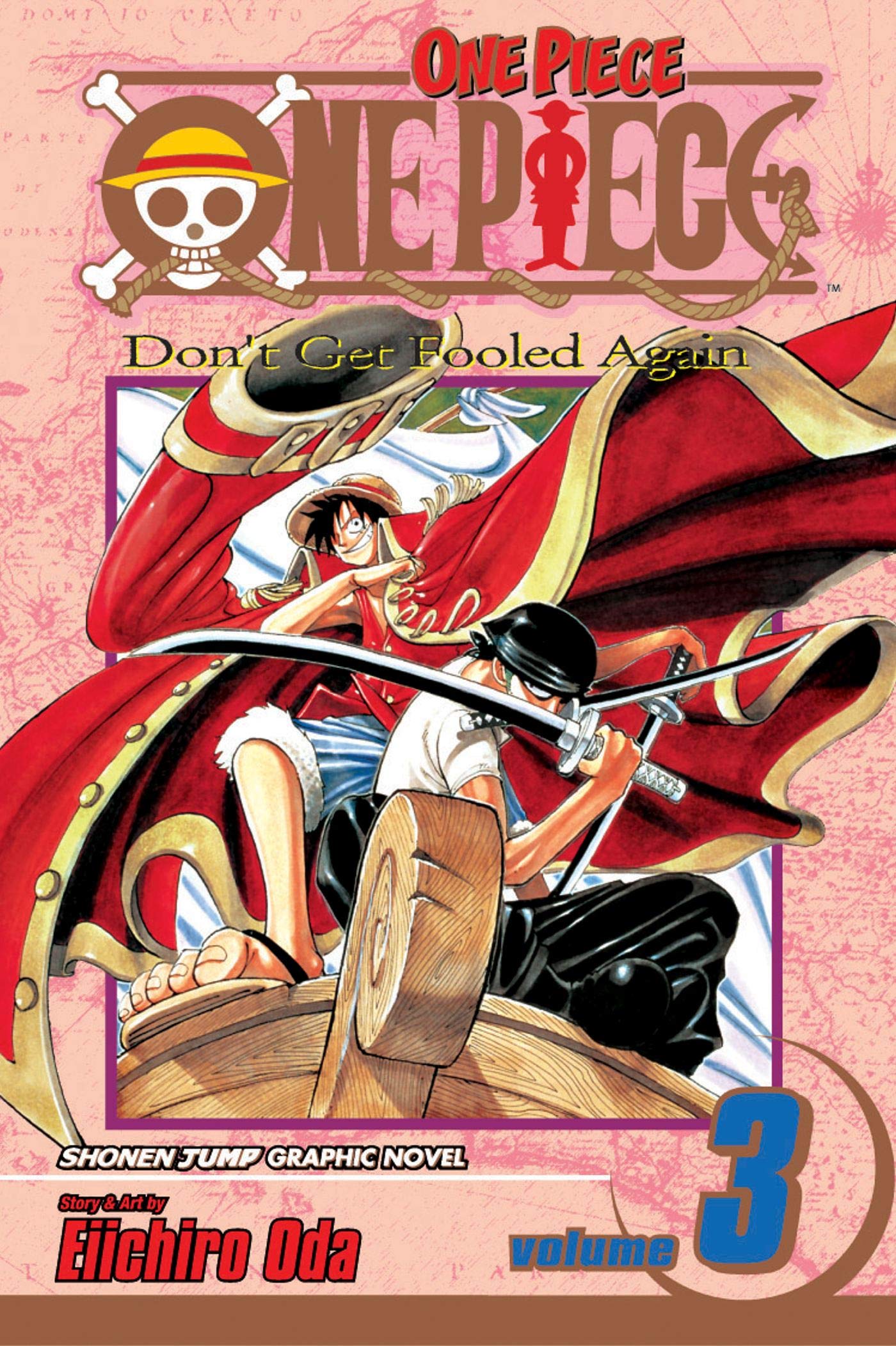 One Piece Volume 3: Don't Get Fooled Again by Eiichiro Oda | Paperback | English 1
