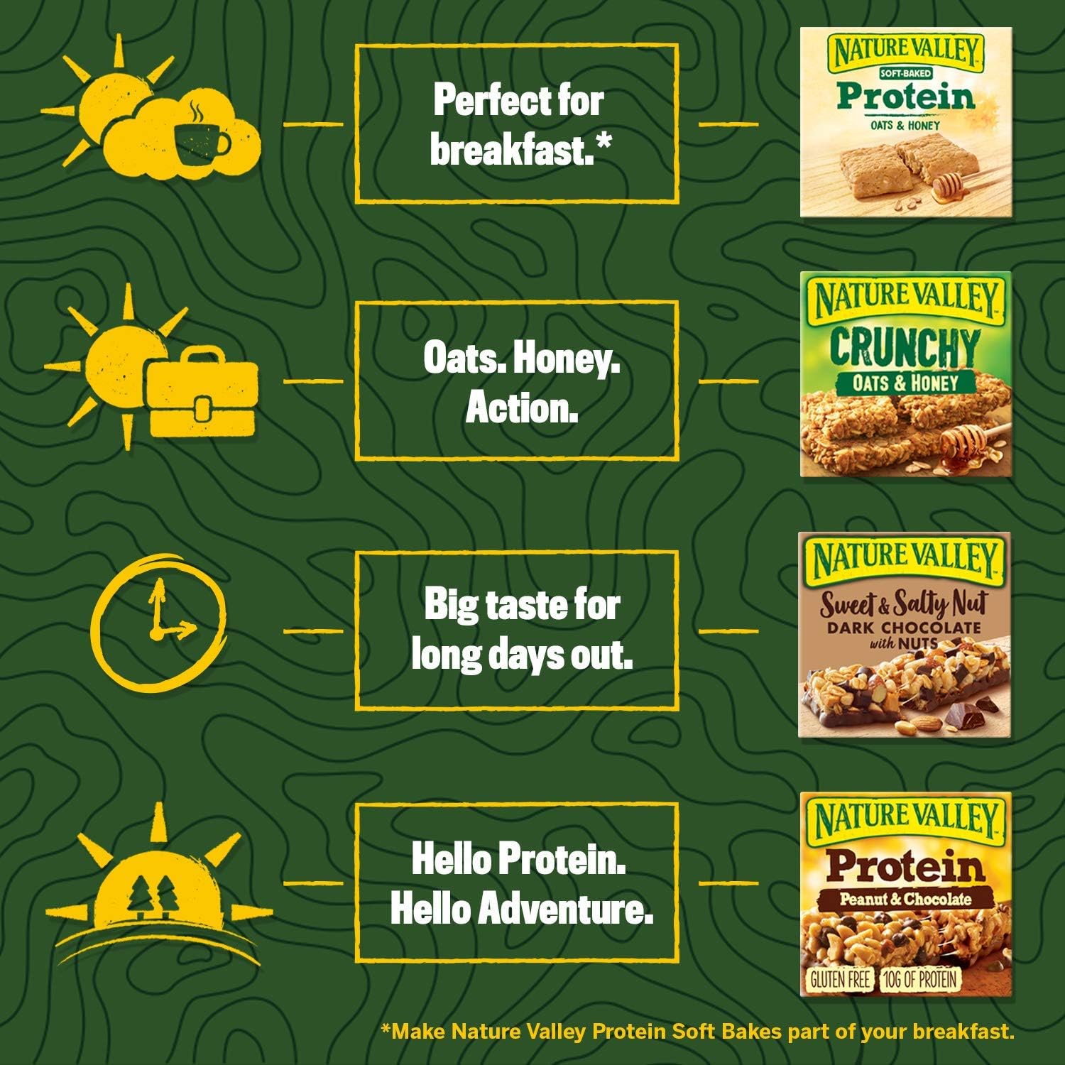 Nature Valley Crunchy Canadian Maple Syrup Cereal Bars 42g (Pack of 18) 6