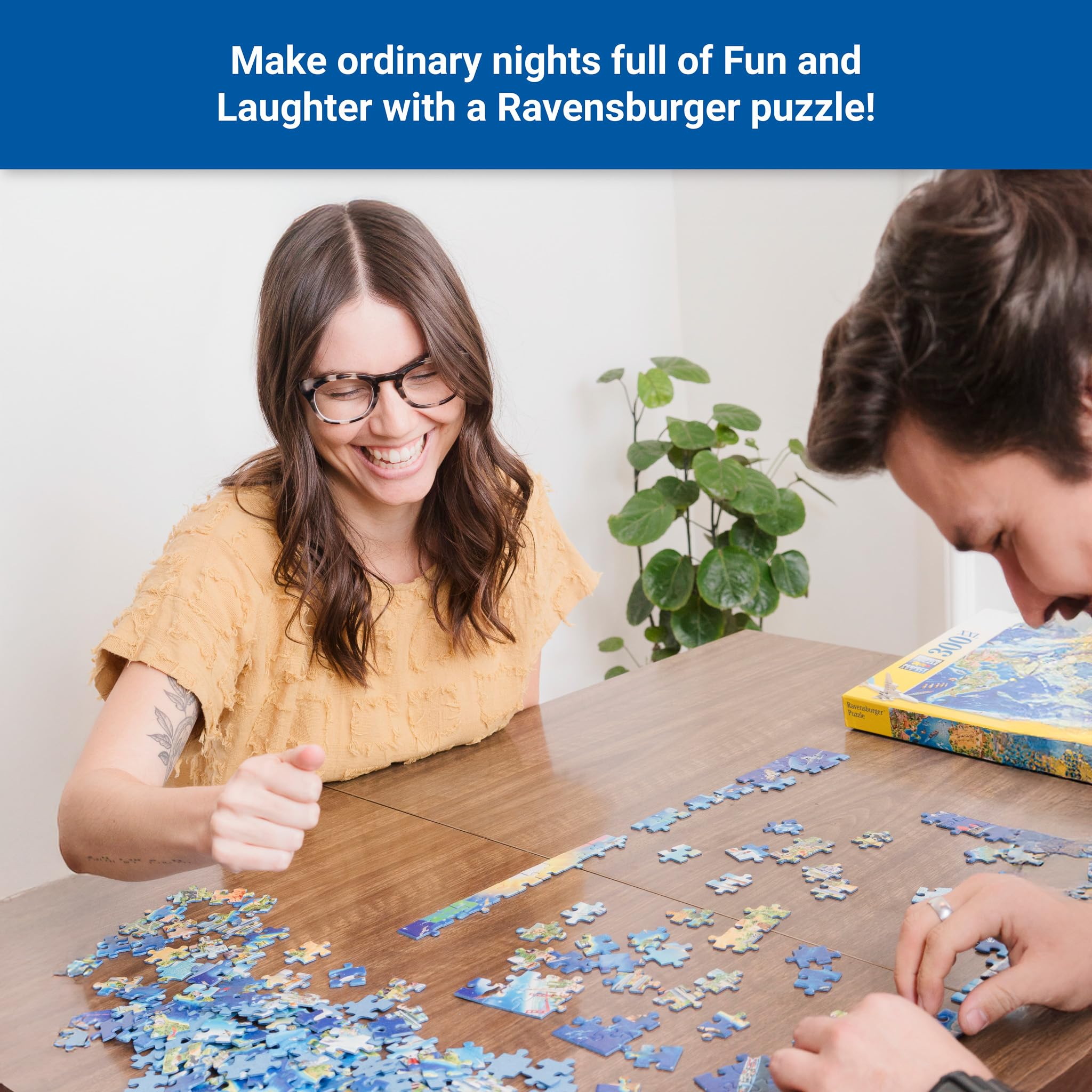 Ravensburger The Reading Room 1000 Piece Jigsaw Puzzle for Adults and Kids 12+ 13