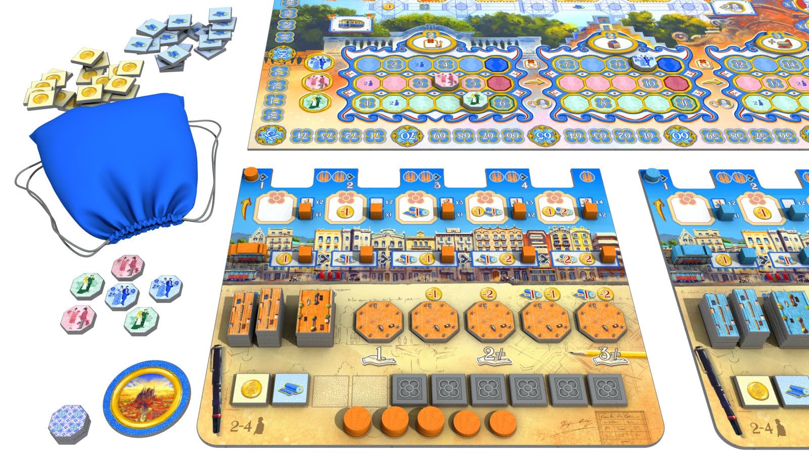 Board & Dice Barcelona Strategy Board Game | Ages 14+ | 1-4 Players | 60-90 Min 3