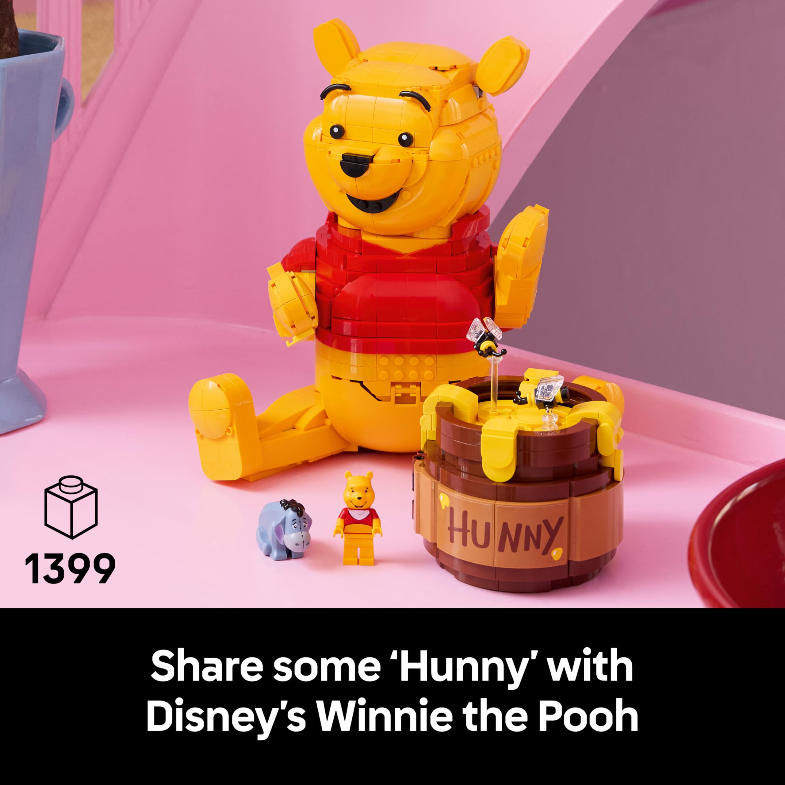 LEGO Disney Winnie the Pooh Building Set 43300 | Display Model for Adults 18+