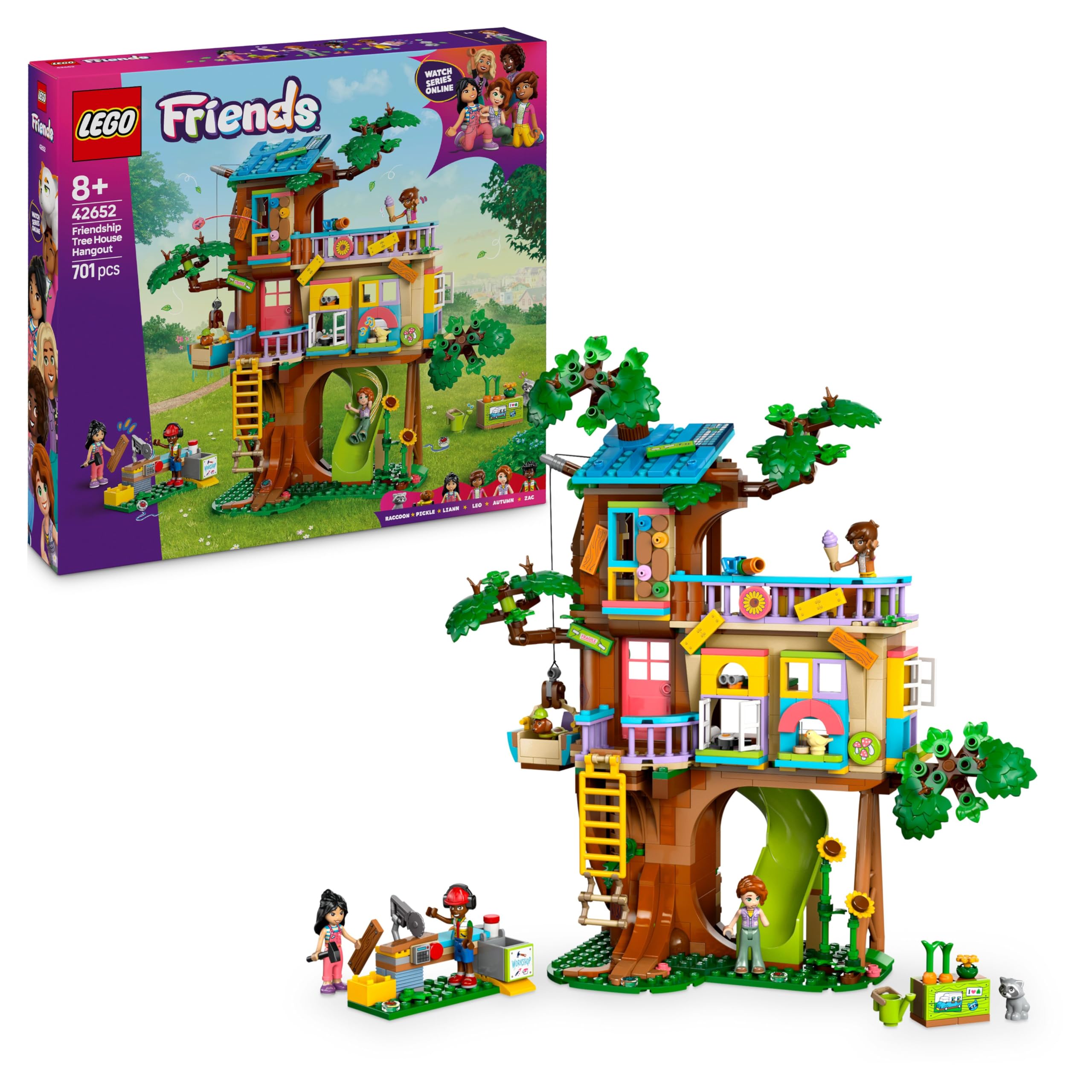 LEGO Friends Friendship Tree House Hangout Set - Building Playset for 8+ Year Olds 1