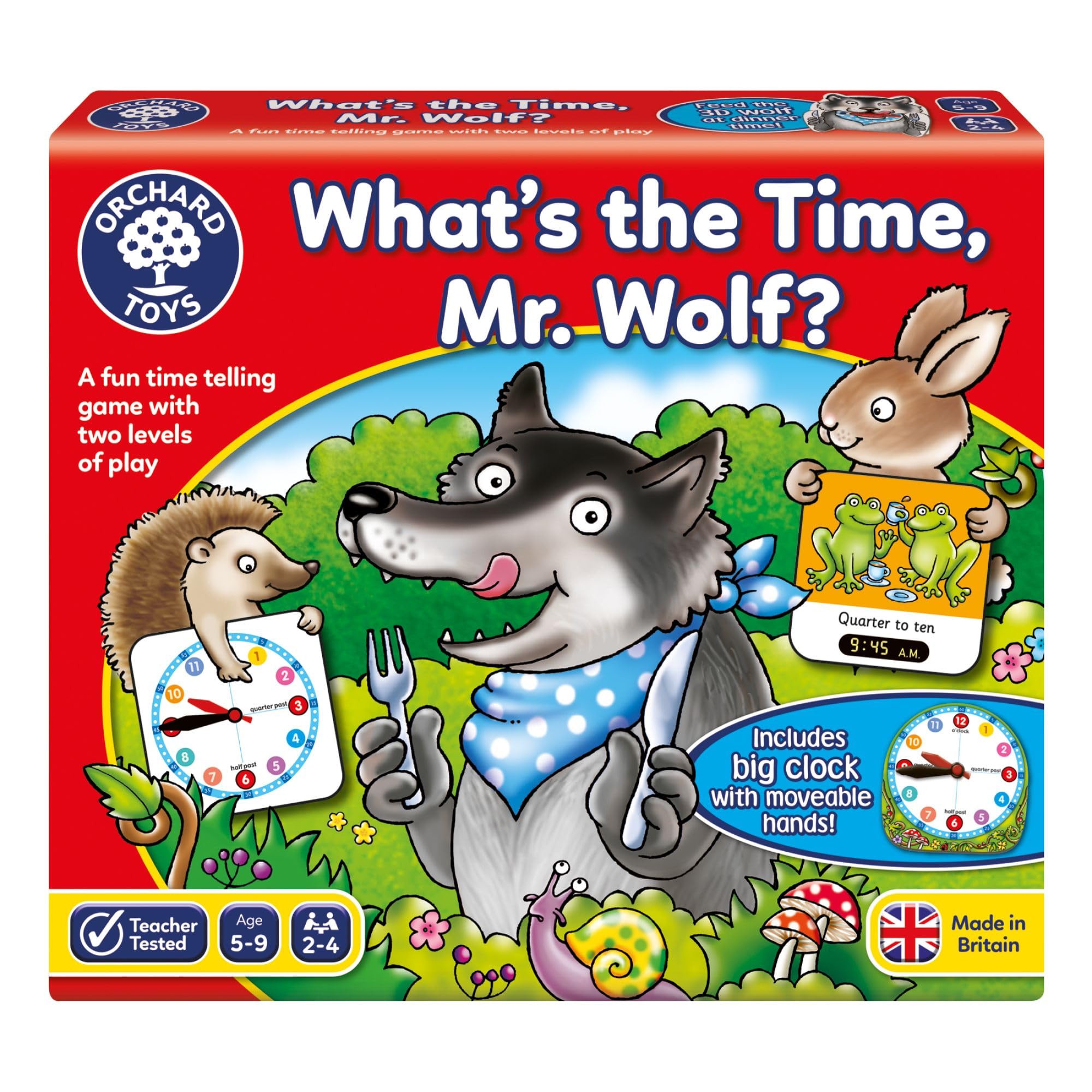 Orchard Toys What's the Time, Mr Wolf? Board Game 1