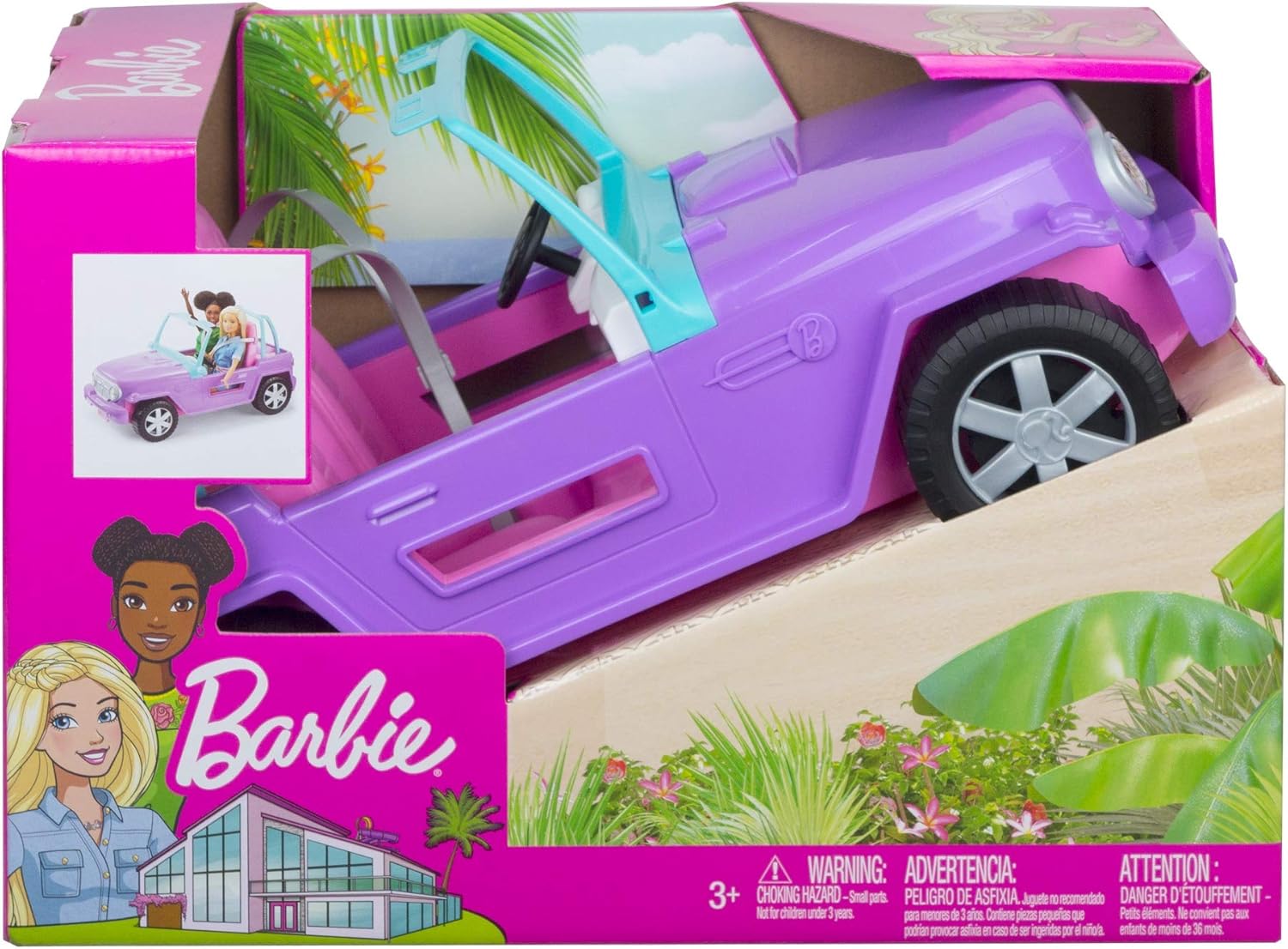 Barbie GMT46 Vehicle - Adventure-Ready Off-Road Playset for Kids 3+ 7