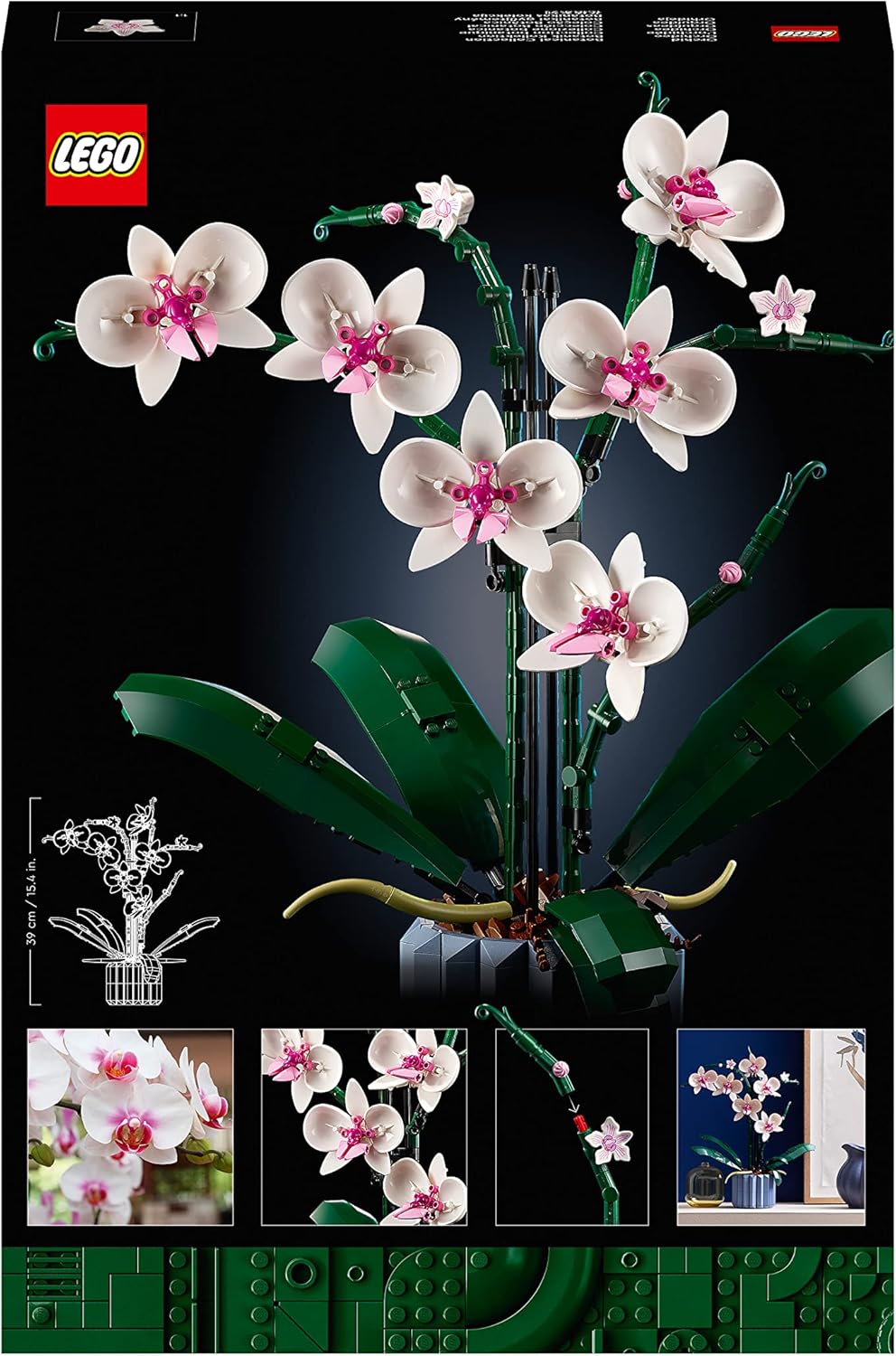 LEGO Orchid 10311 - Artificial Plant Building Set for Adults 5