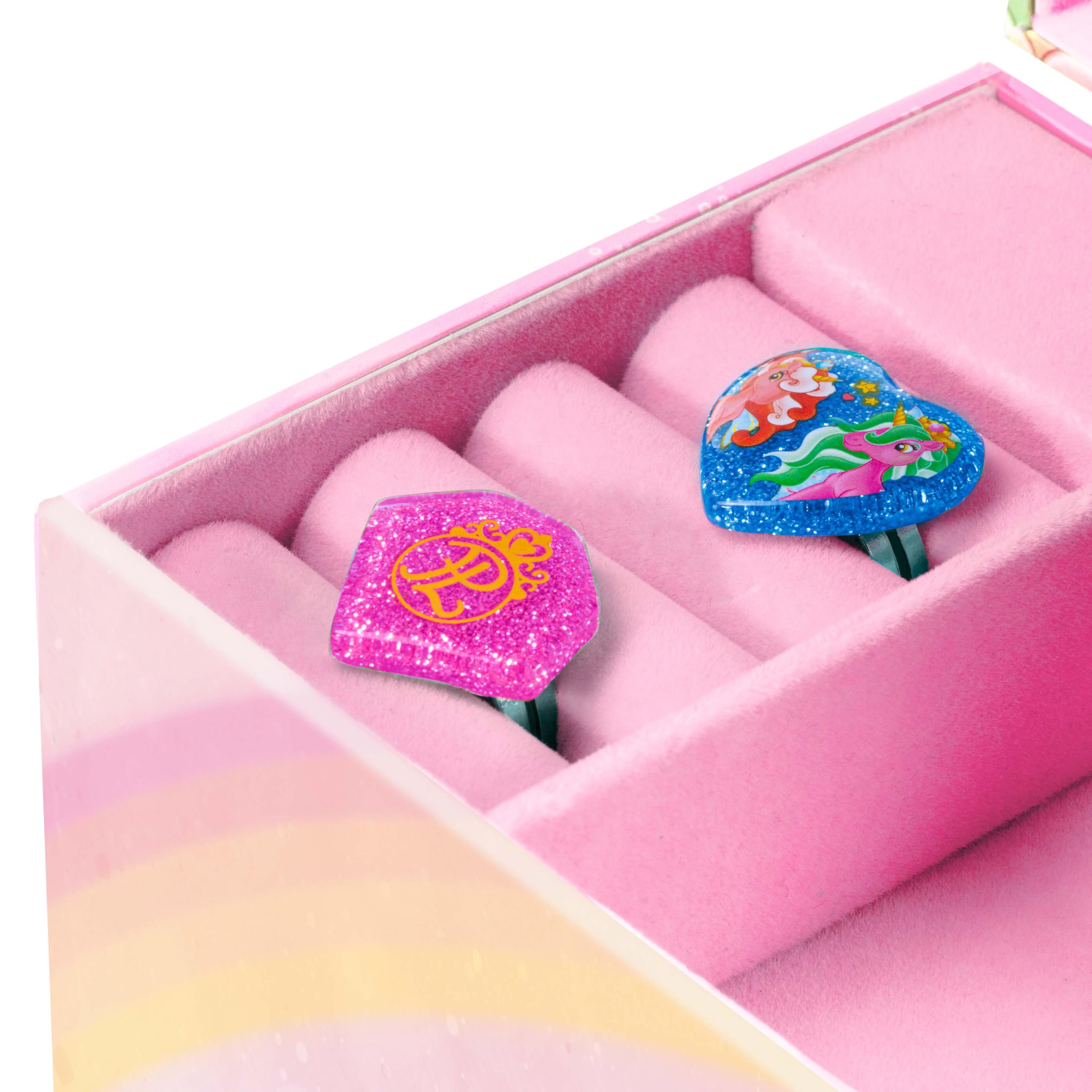 CRAZE Ballerina Music Box Jewelry Box with Spinning Dancer and Melody 5