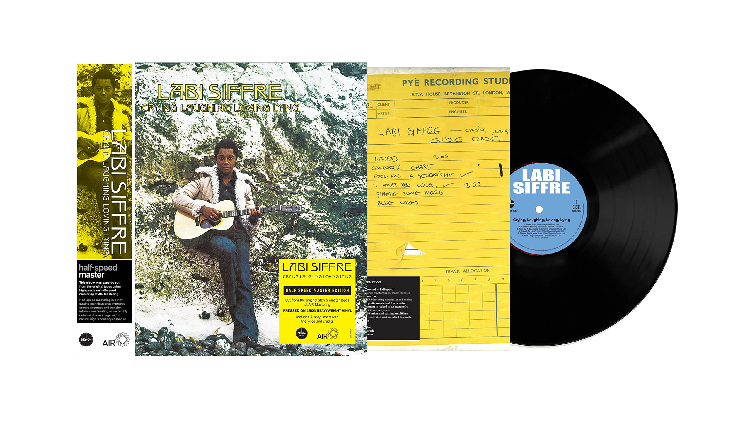 Labi Siffre - Crying Laughing Loving Lying (Half-Speed Master Edition) VINYL 6