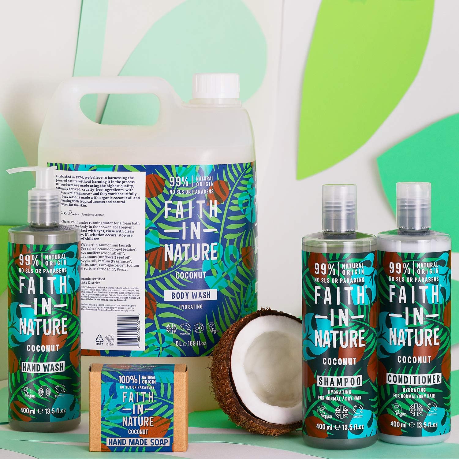 Faith In Nature - Coconut Conditioner (400 ml) 9