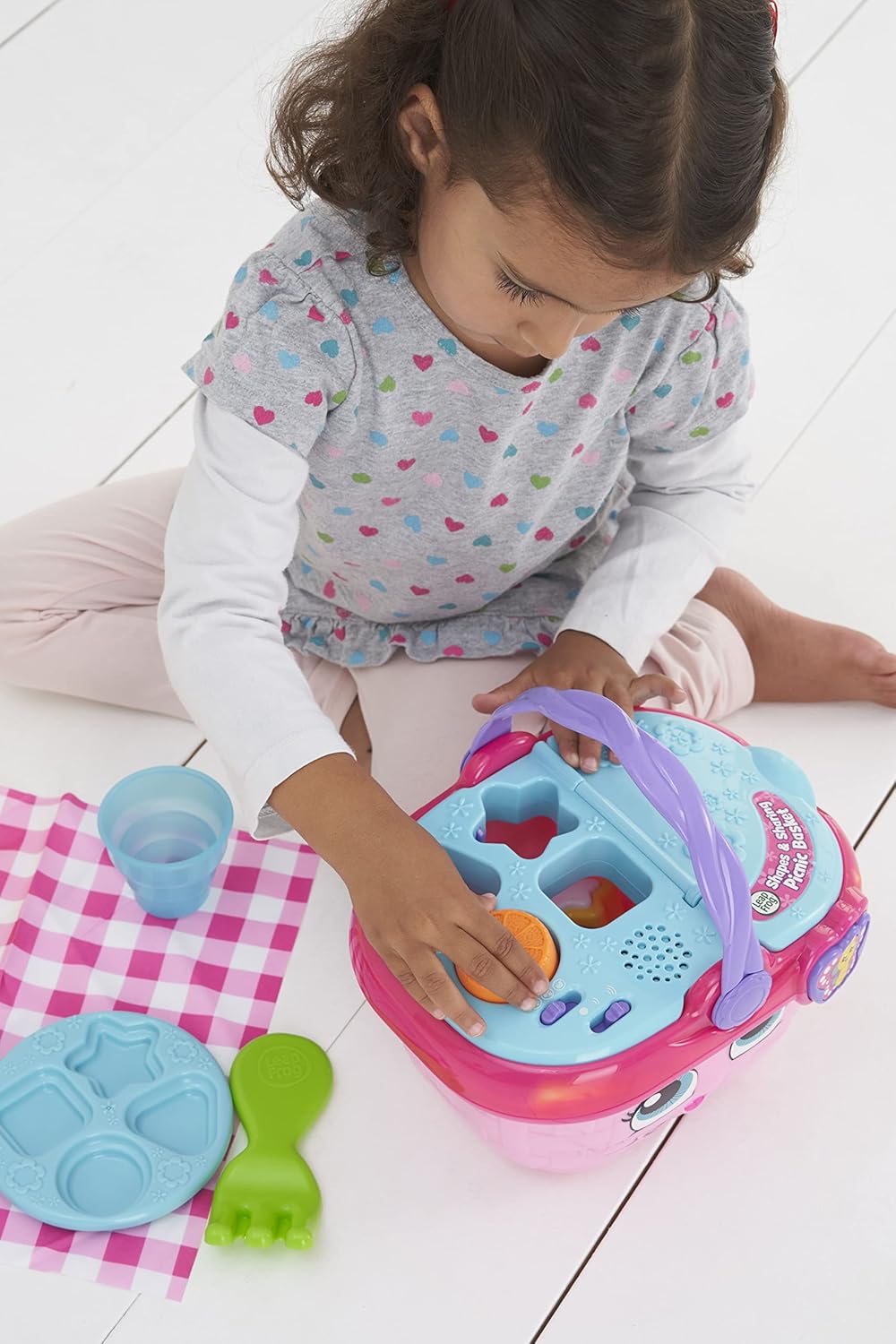 LeapFrog Shapes & Sharing Picnic Basket - Interactive Educational Toy for Ages 6-36 Months 19