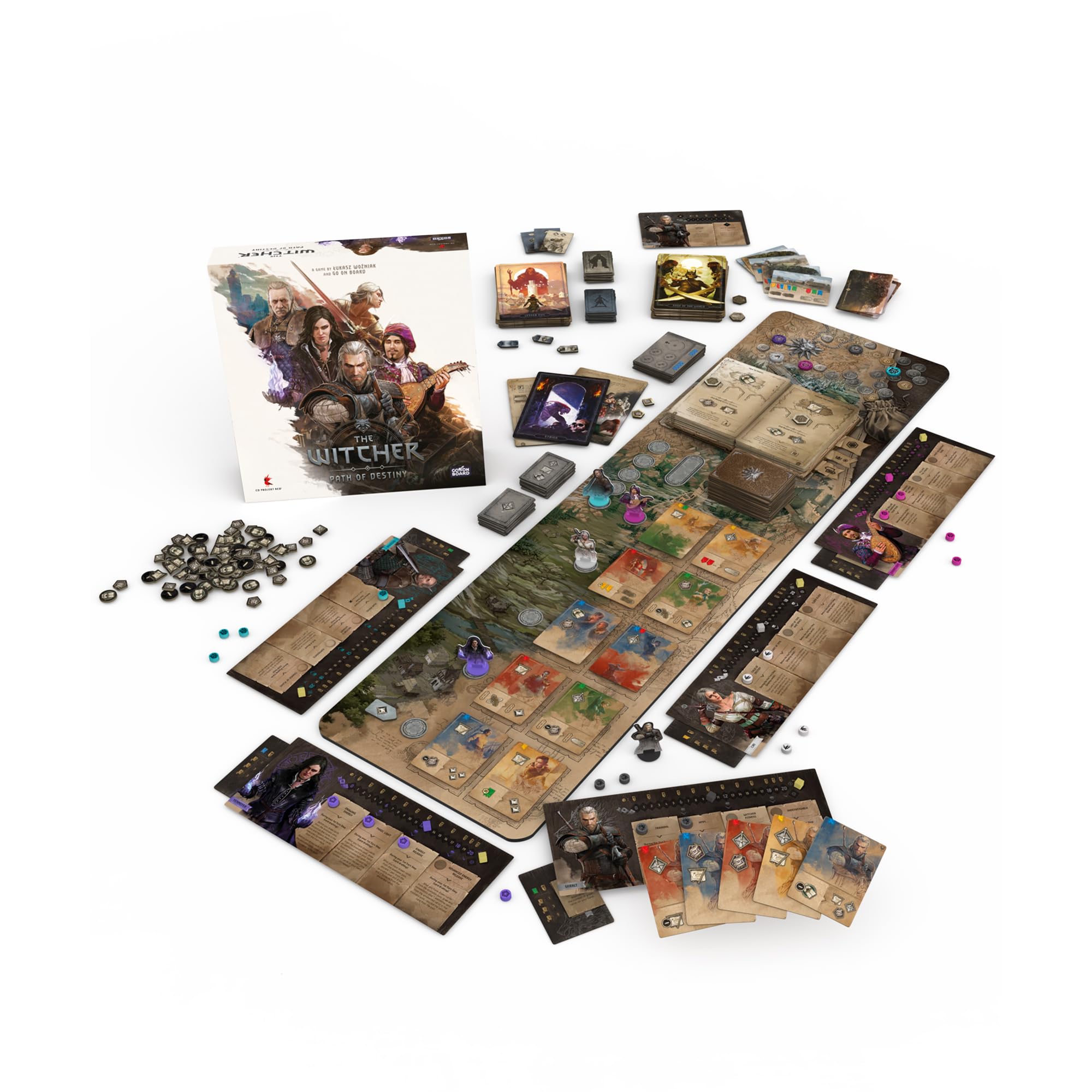 Rebel The Witcher Path of Destiny Dedicated Deck Card Game | 1-5 Players | 90 Min Play Time 2