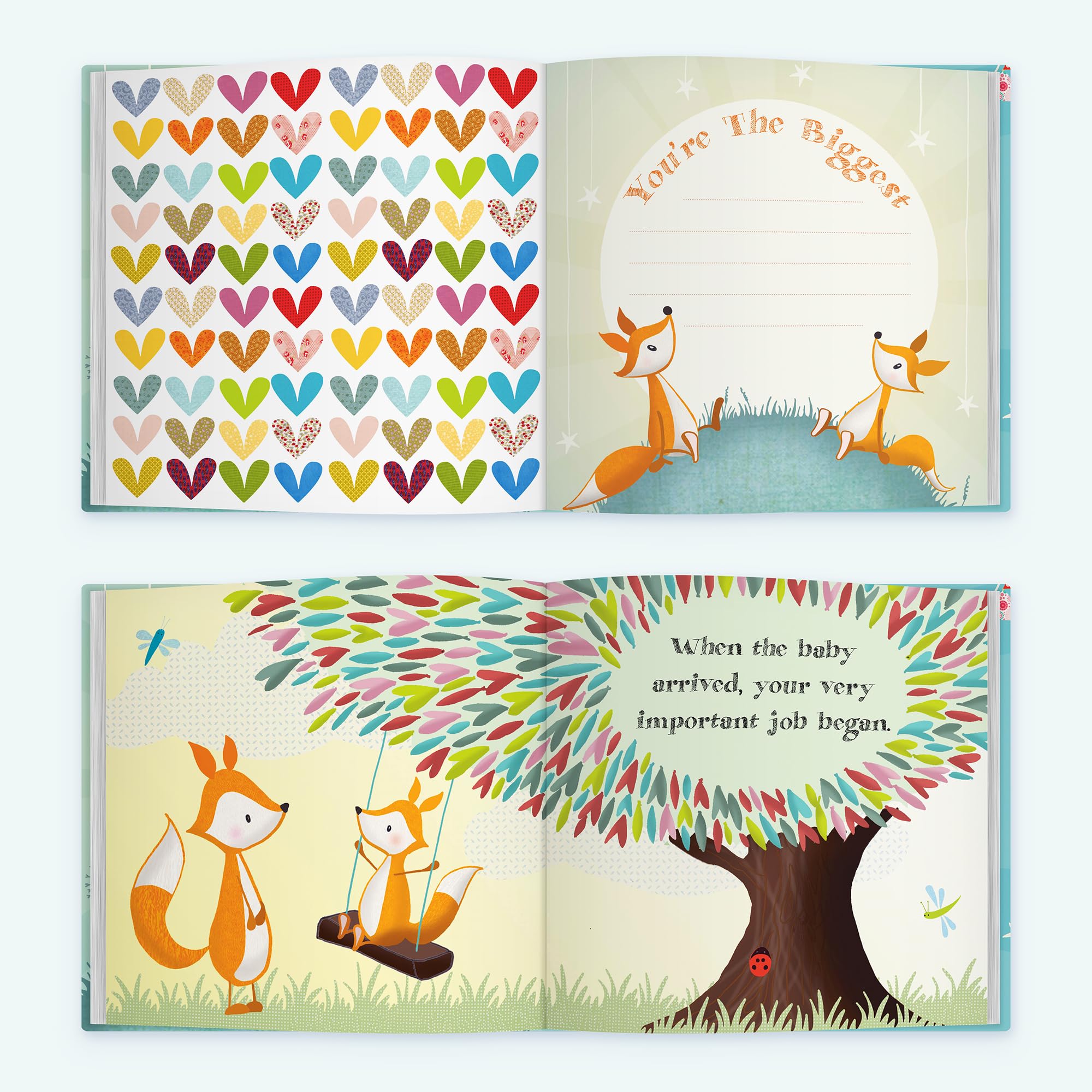 FROM YOU TO ME You're the Biggest Keepsake Gift Book for New Siblings | Hardcover Illustrated | Ages 2-5