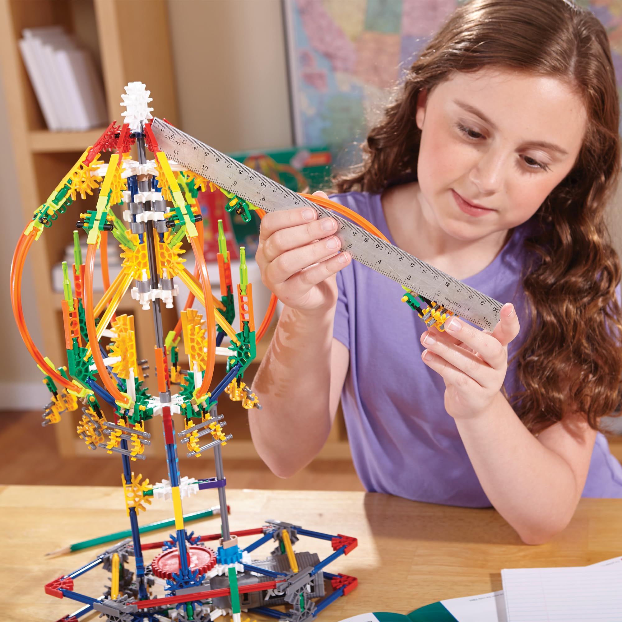 K'NEX STEM Explorations Swing Ride Building Set - 486 Pieces | Ages 8+ | Engineering Education 3