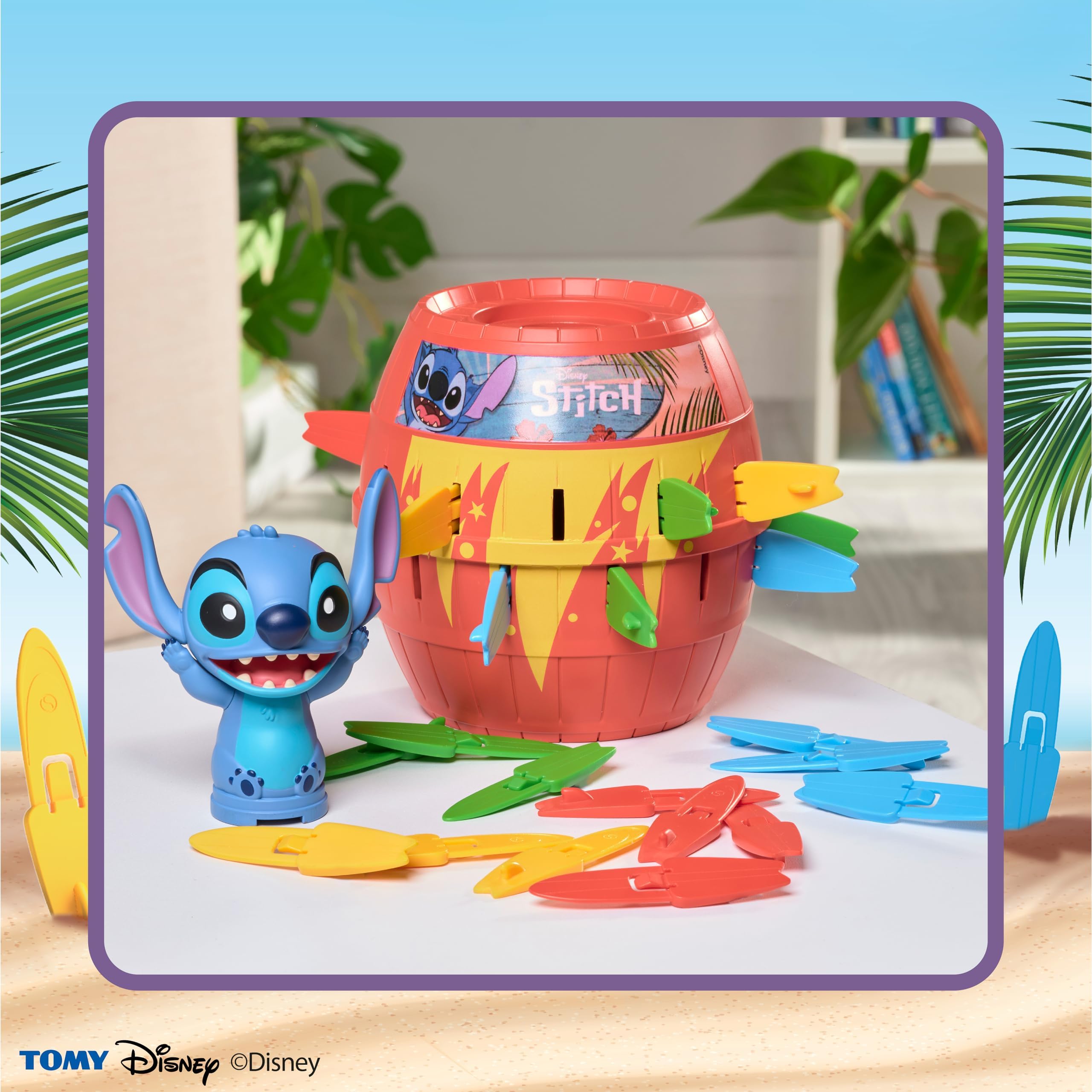 TOMY Disney Pop Up Stitch Action Board Game 7