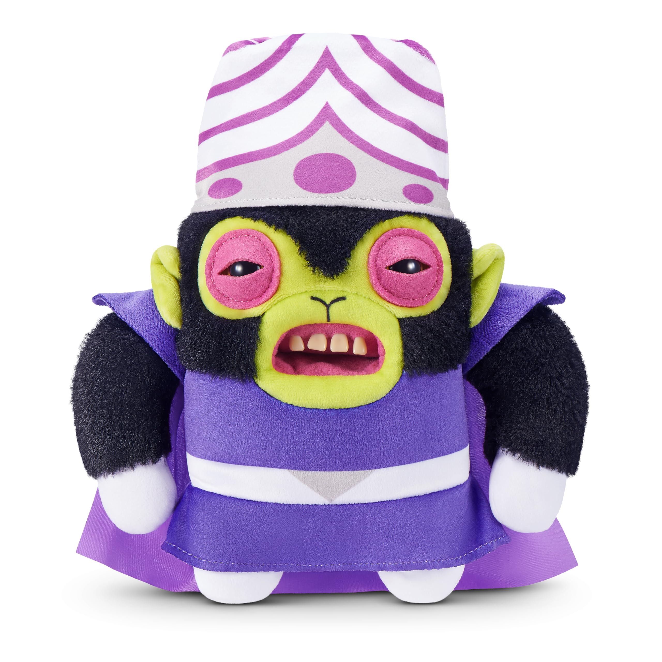Fuggler Powerpuff Girls Mojo Jojo 9-Inch Plush Toy by ZURU | Polyester | Unisex