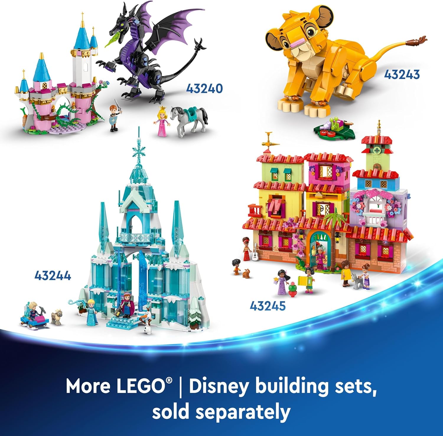 LEGO ǀ Disney Snow White’s Jewellery Box Building Set - 358-Piece Playset with Mini Dolls for Ages 6+ 9