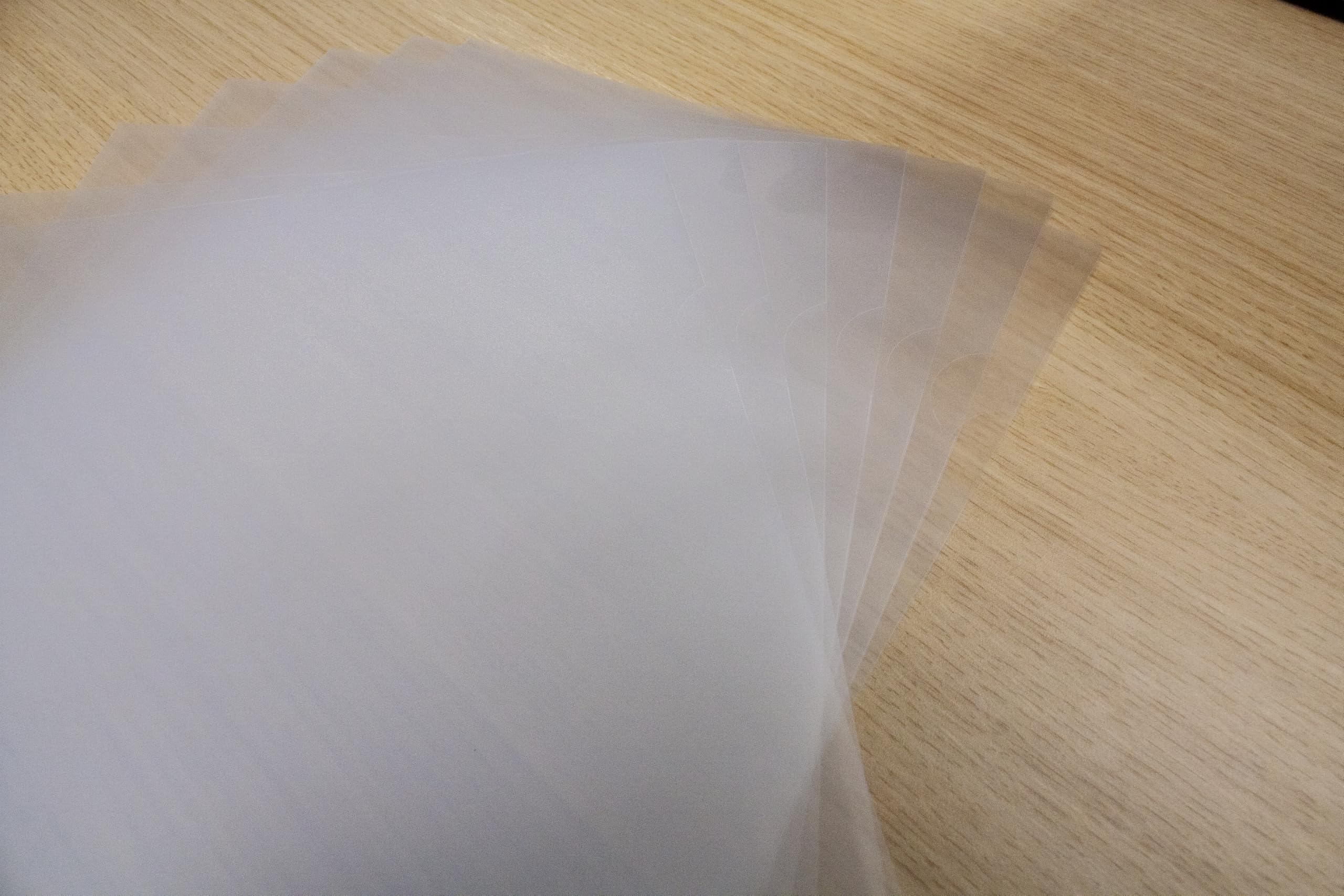 eco-eco A4 50% Recycled Report Files - 25 Pack | 120 Micron Strength | Clear