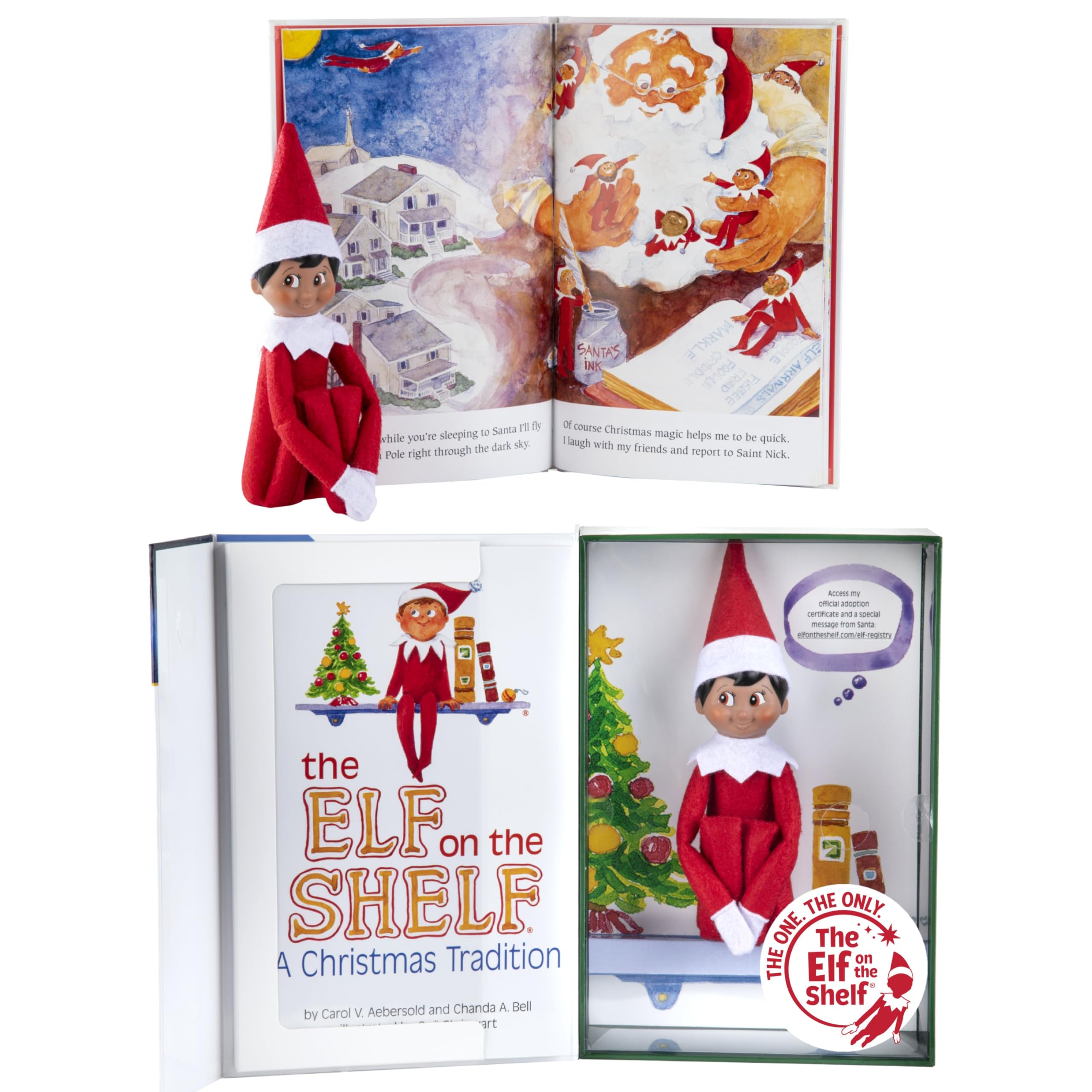 The Elf on the Shelf: A Christmas Tradition - Boy Scout Elf with Brown Eyes (Ages 3-9) 8