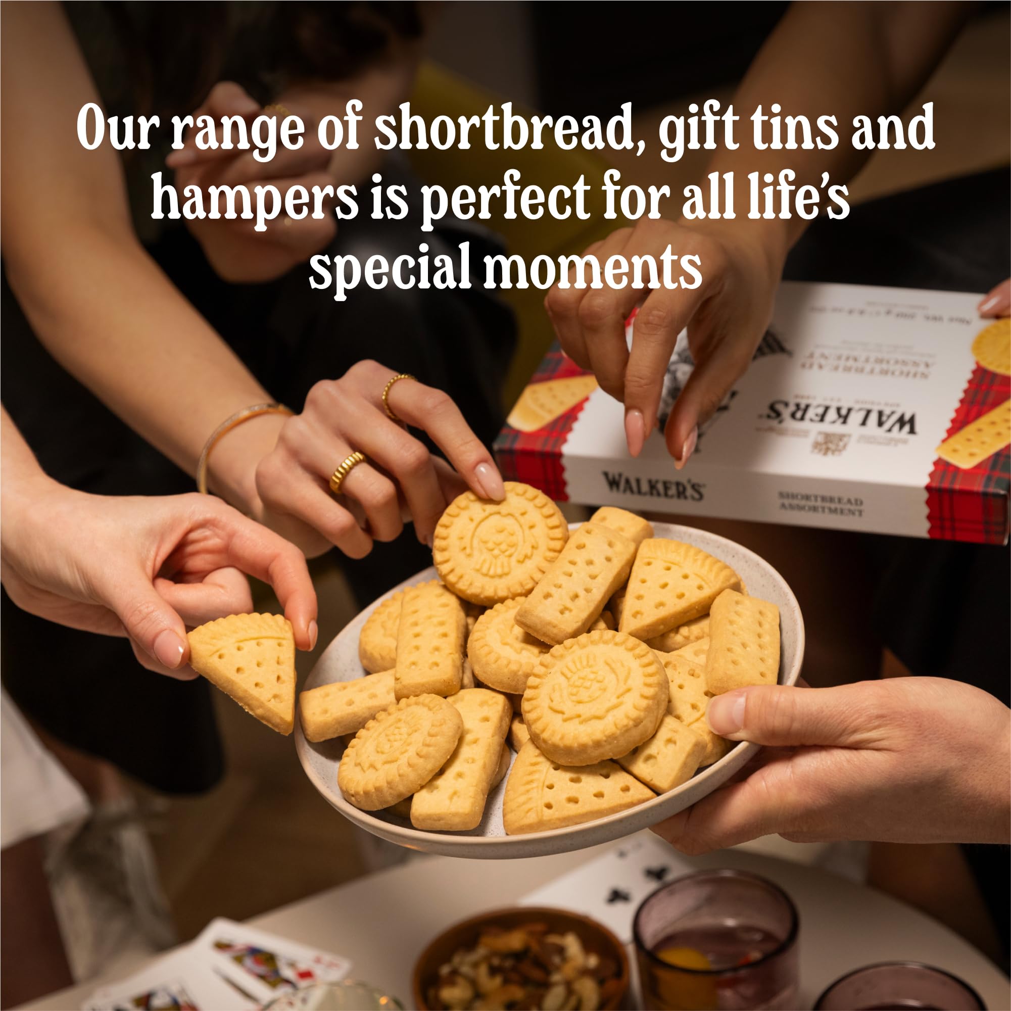 Walker's Shortbread Gluten Free Rounds, Traditional Pure Butter Scottish Cookies, 60 Pack 6