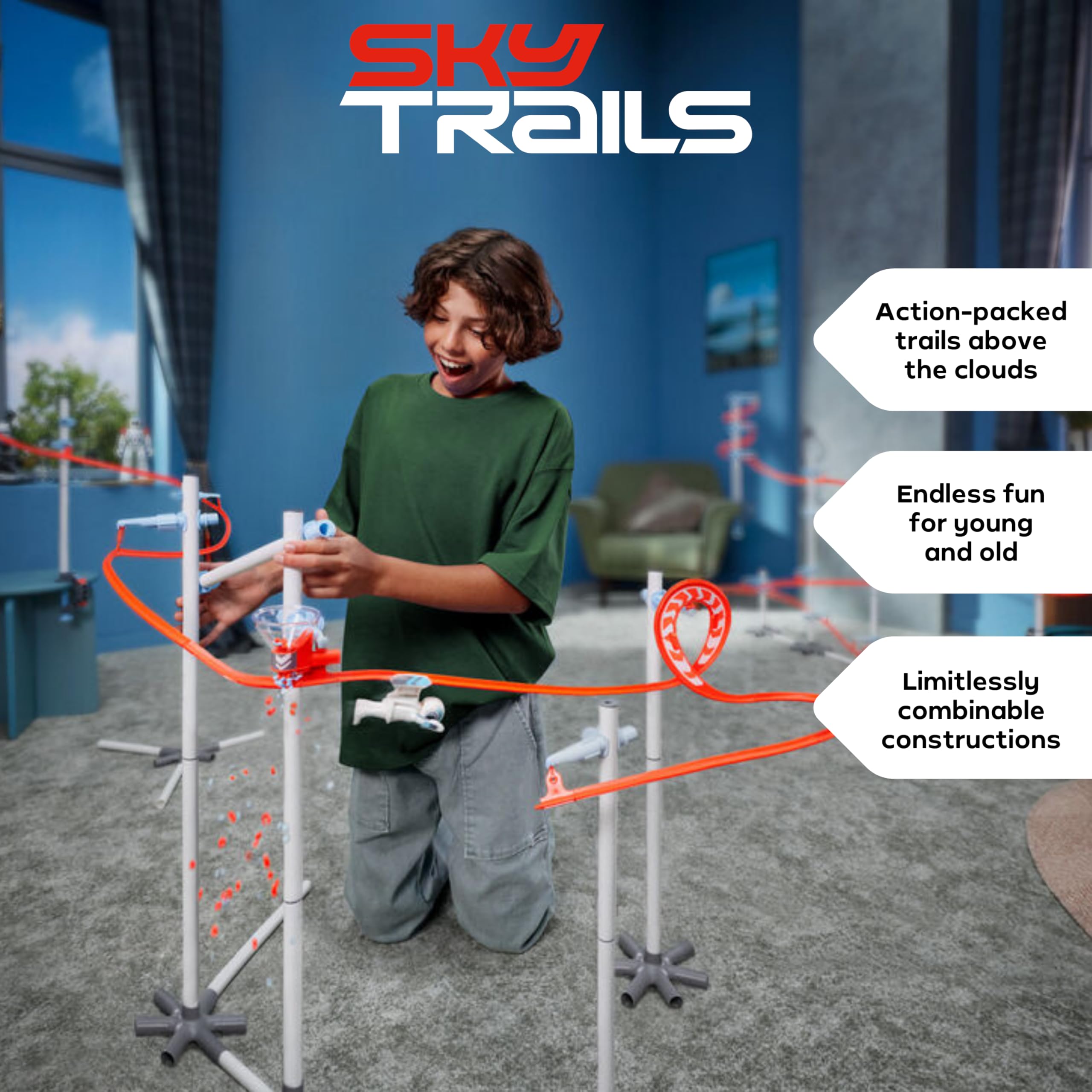 Sky Trails Starter Kit - Building Toy for Kids 7+ with 231 Pieces 11