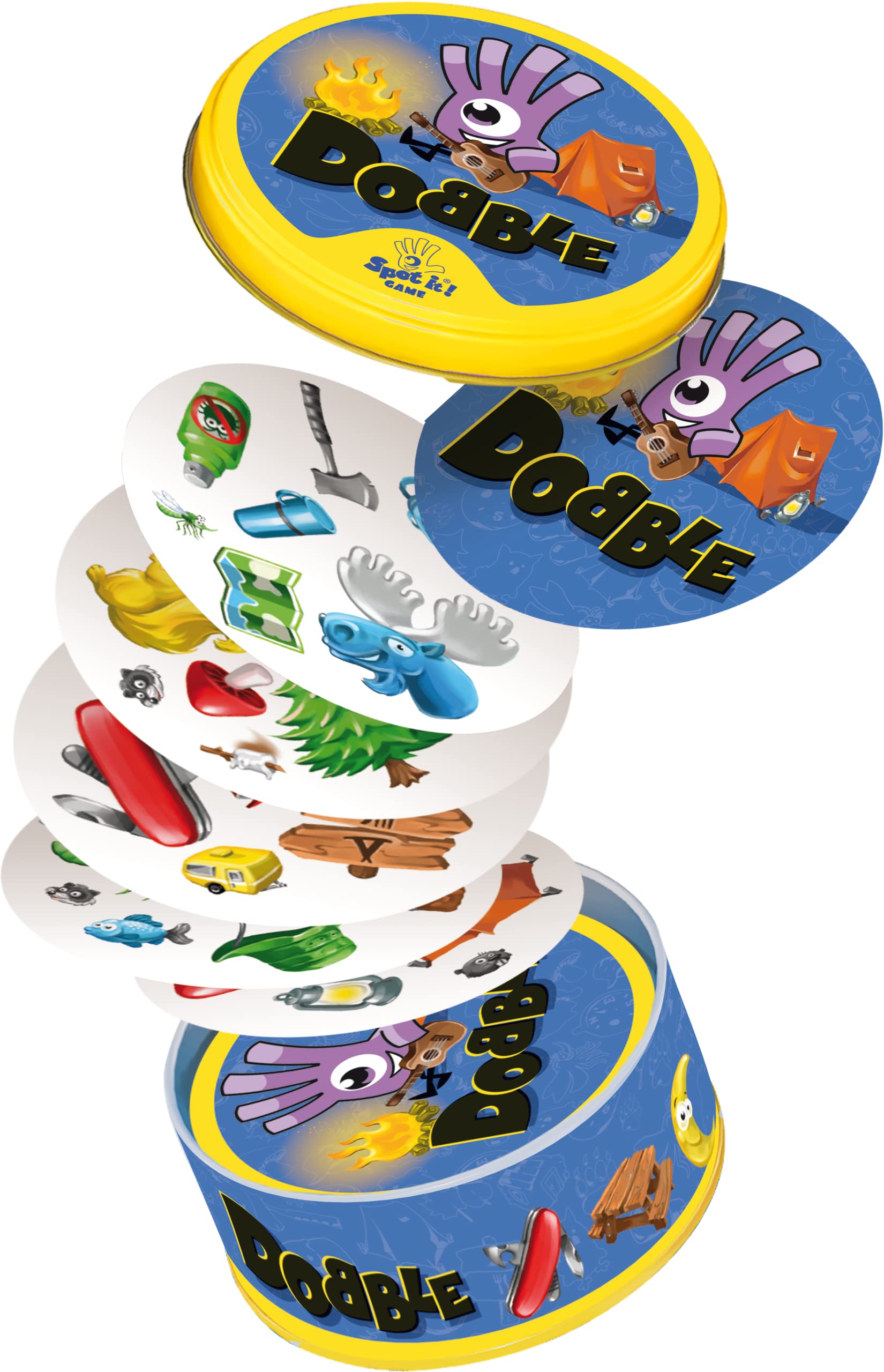 Asmodee Dobble Camping Card Game for Ages 6+ | 2-8 Players | 15-Minute Play Time 6