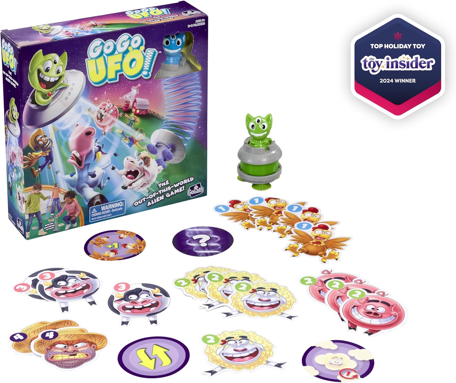 Goliath Go Go UFO: The Out-of-This-World Alien Abduction Game 5