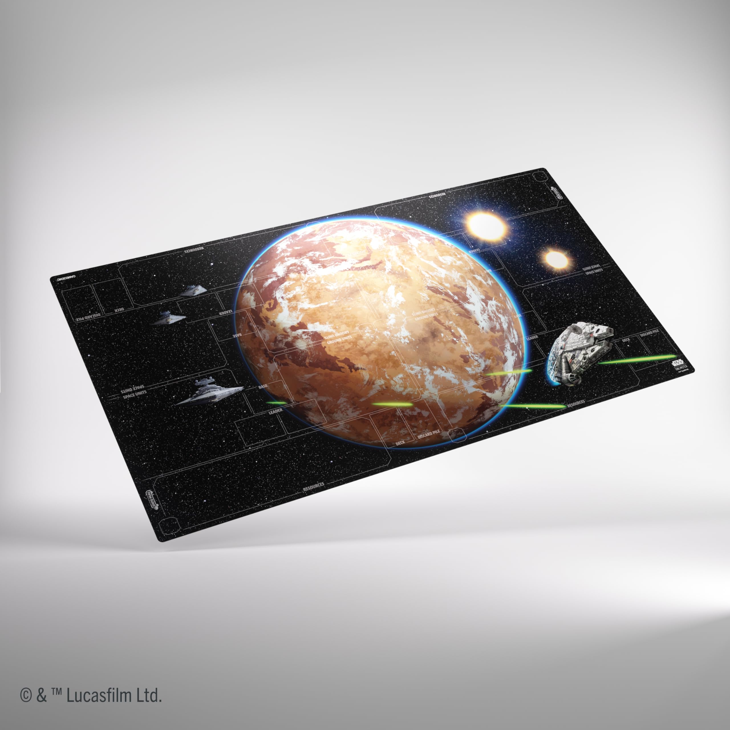 Gamegenic Star Wars: Unlimited Card Game Battle Zone Game Mat