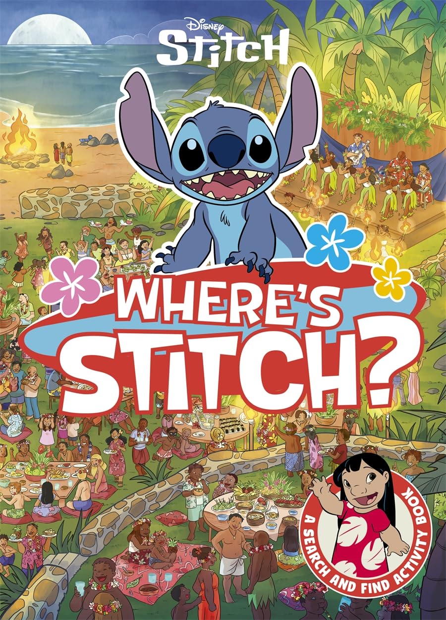 Studio Press Where's Stitch?: A Disney Search-and-Find Activity Book | Paperback | English 1