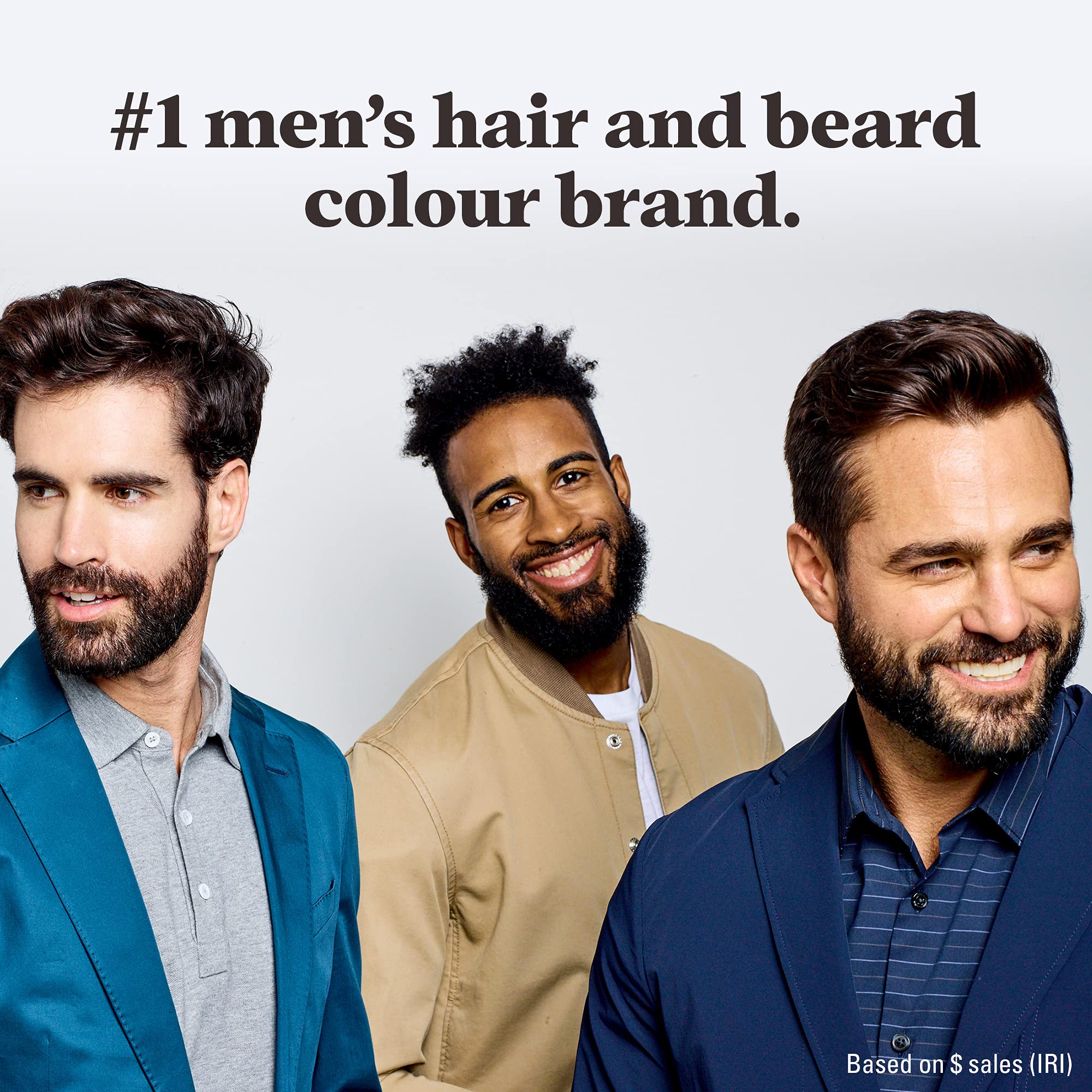 Just For Men Moustache & Beard Dye - Light Brown (M25) for Thicker, Fuller Look 5