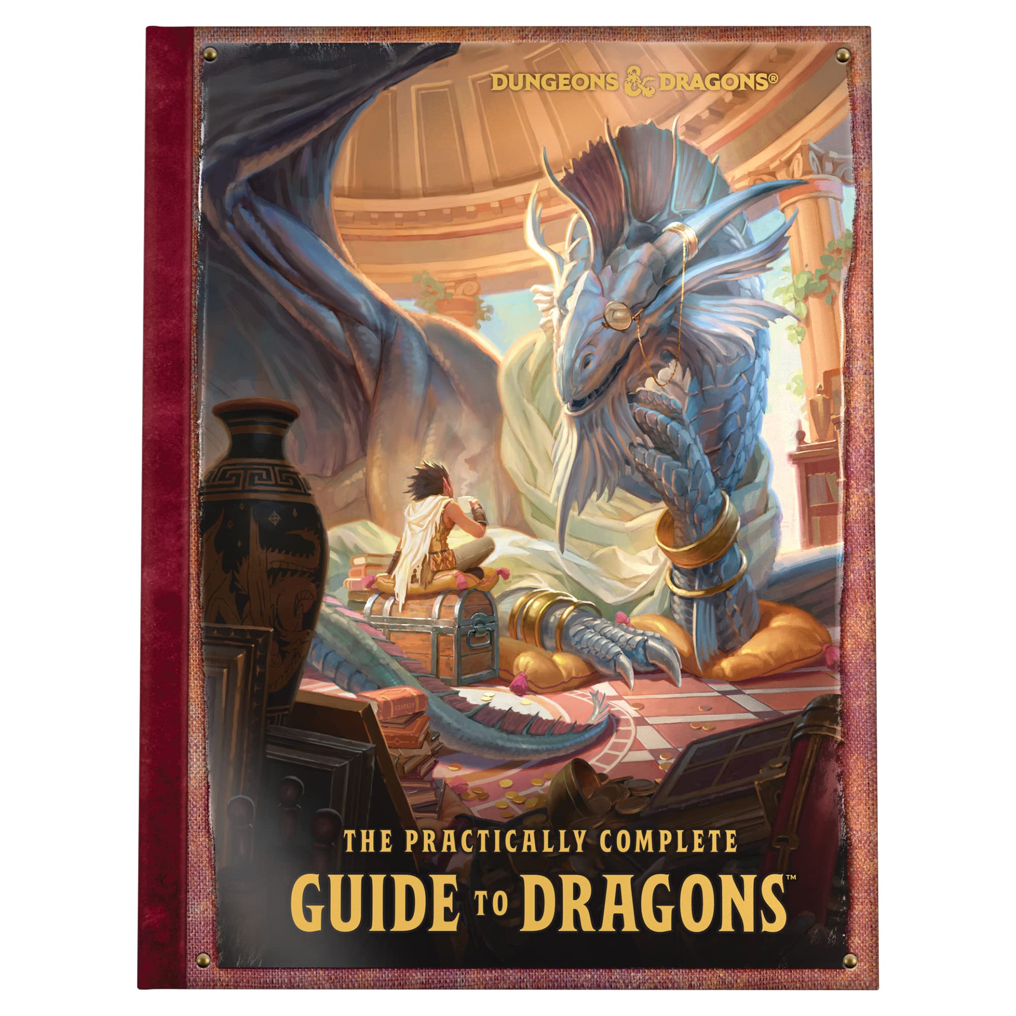 Dungeons & Dragons The Practically Complete Guide to Dragons Illustrated Book | 192 Pages